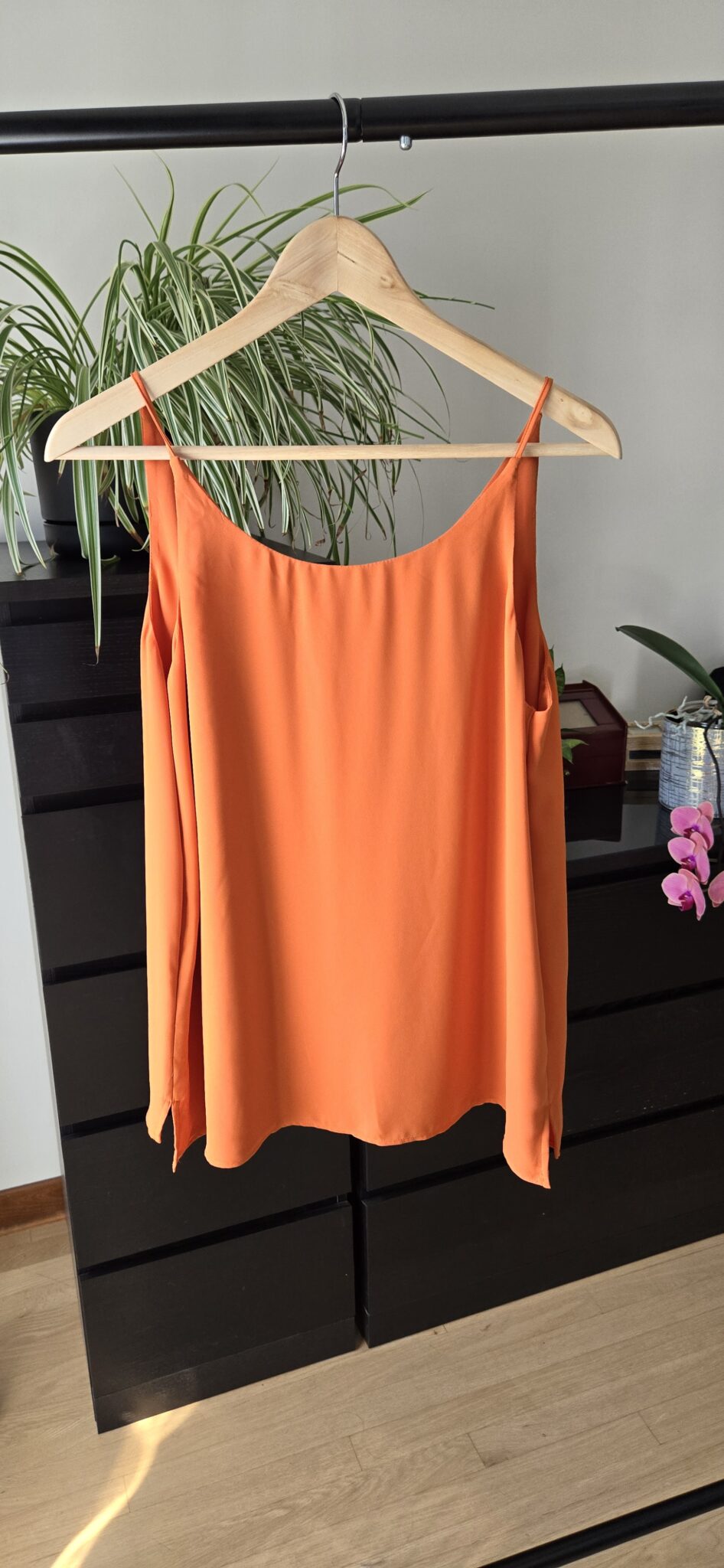 Image for Camisole Orange doublée