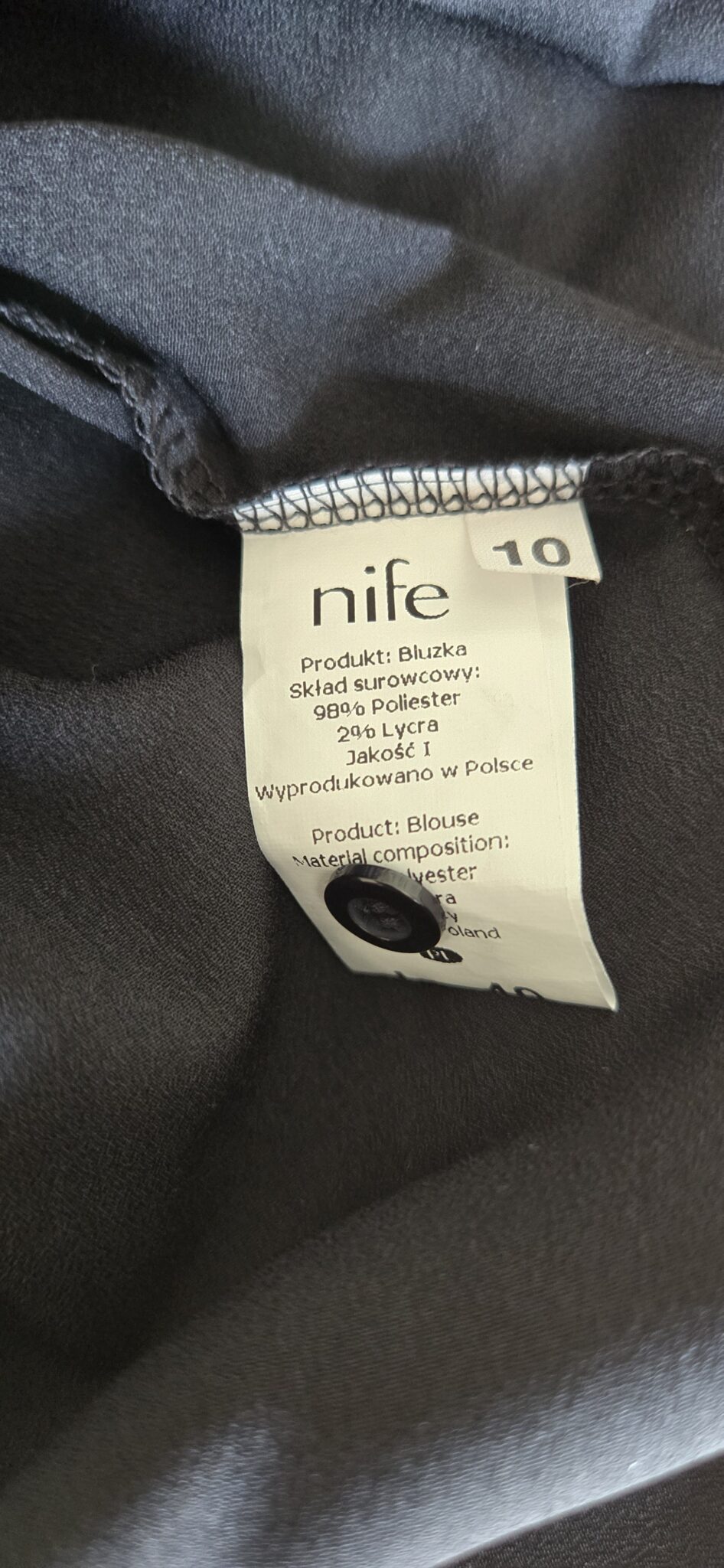 Image for Blouse Noir et Rose