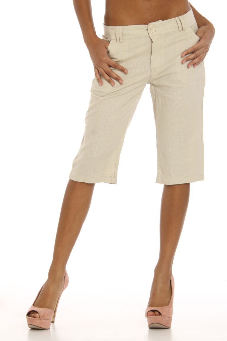 Image for Bermuda long en lin