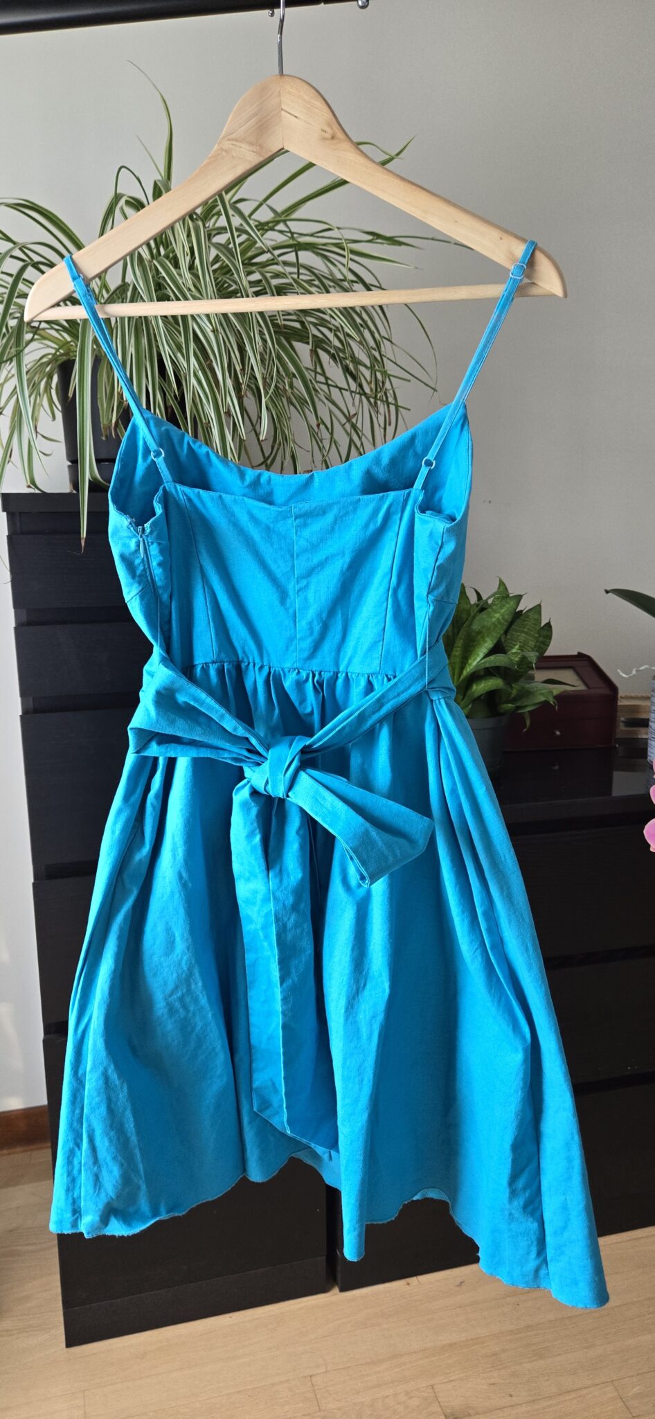 Image for Robe turquoise en Lin - Le château