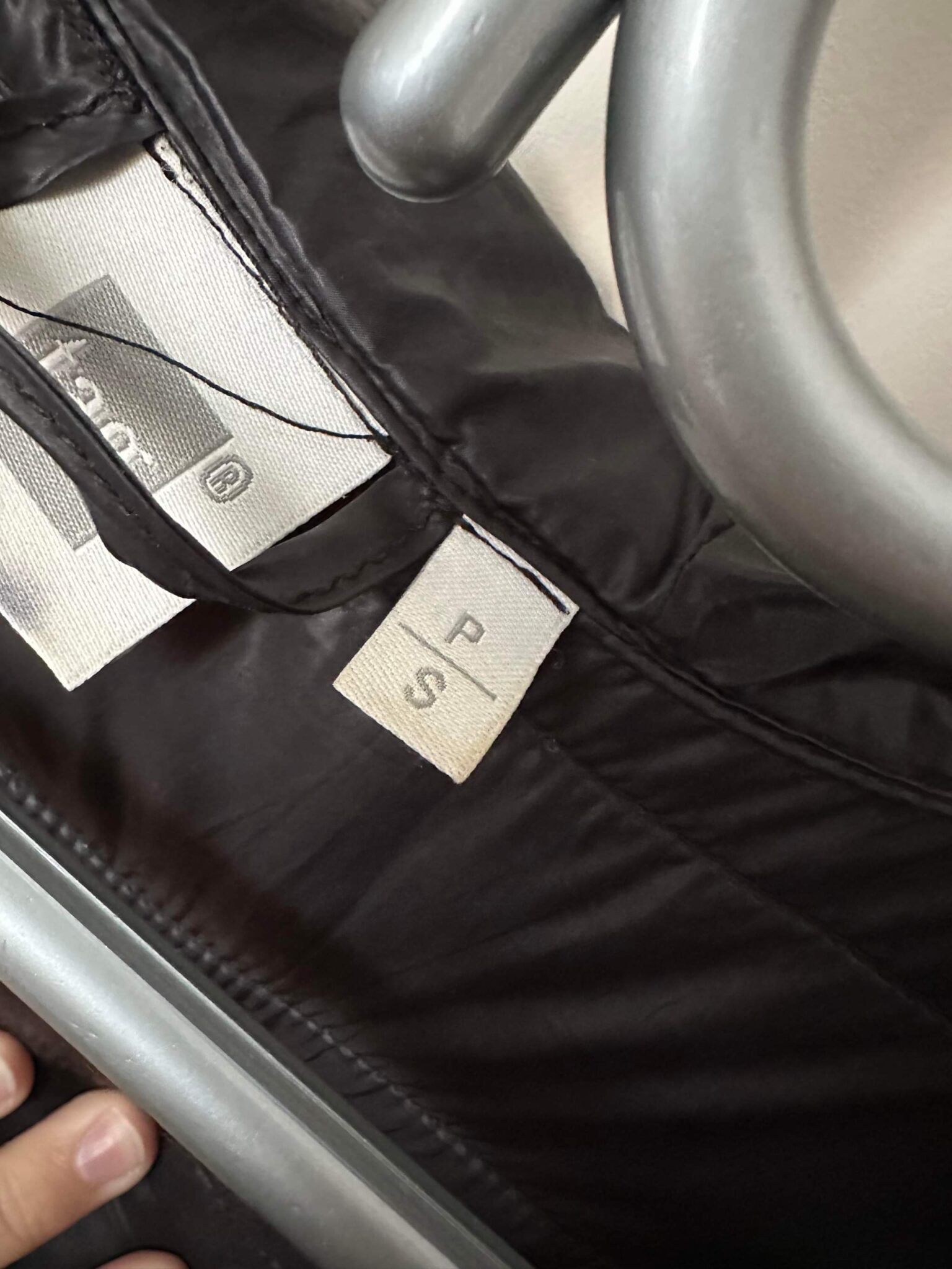 Image for Manteau noir mi-saison femme