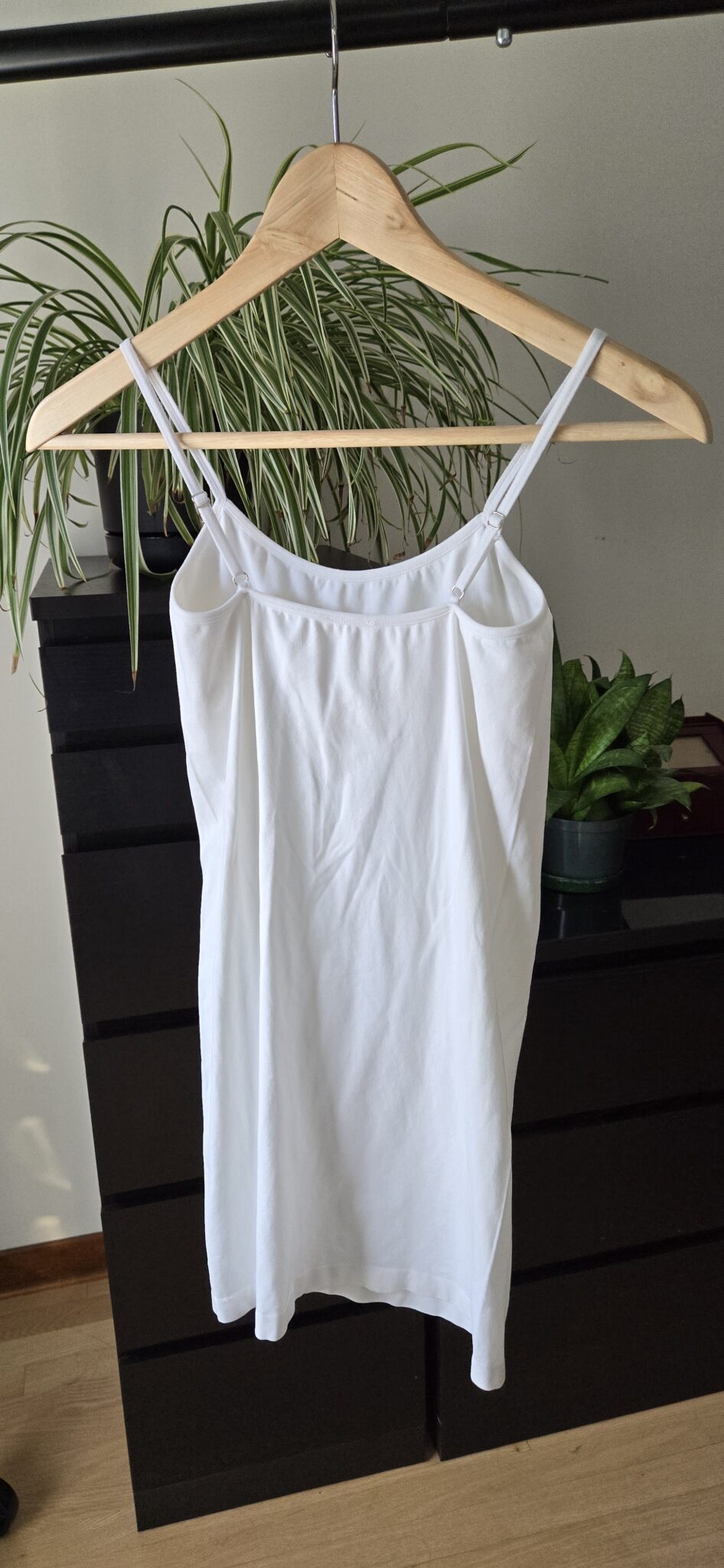 Image for Camisole blanche longue avec soutien