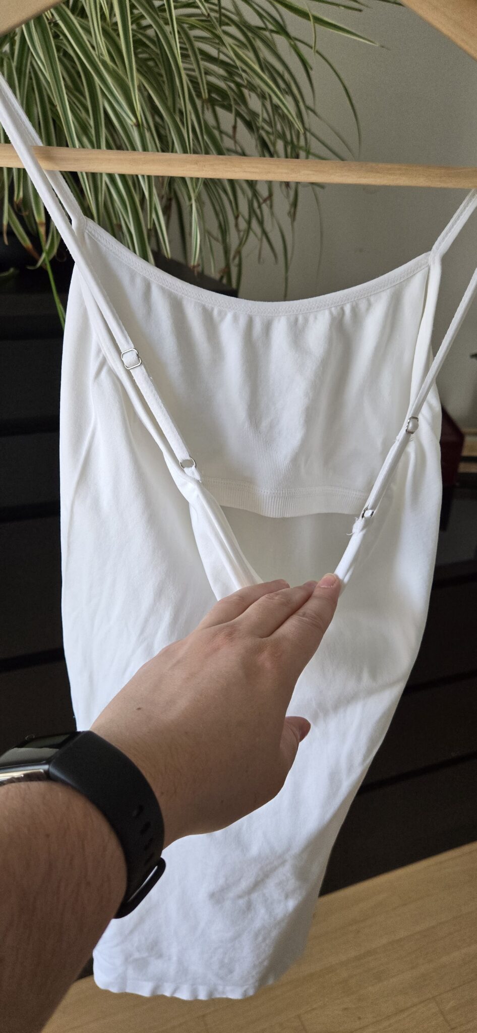 Image for Camisole blanche longue avec soutien