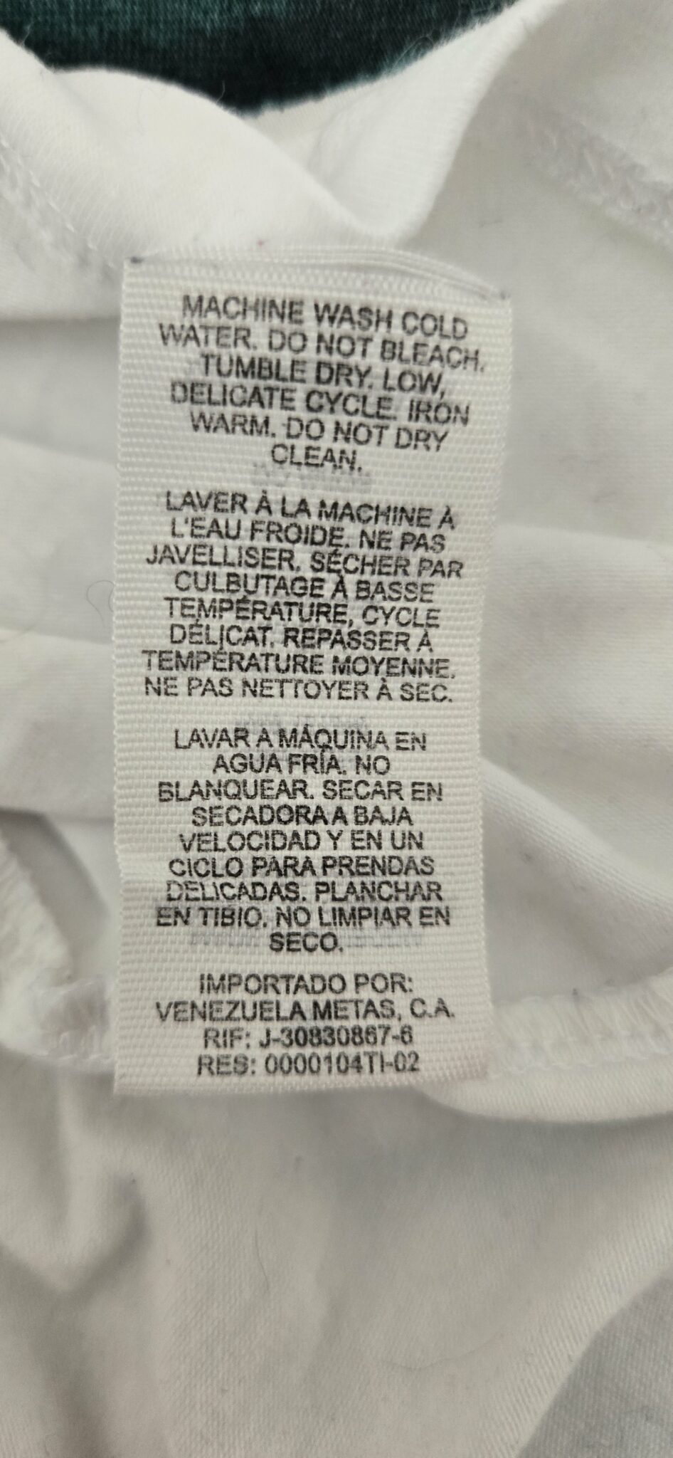 Image for Camisole blanche le garage