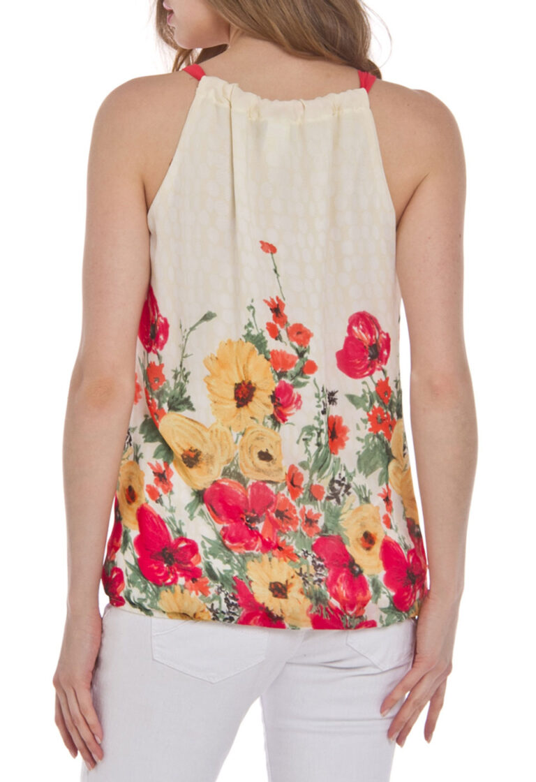 Image for Camisole jaune pâle avec ruban comme bretelles