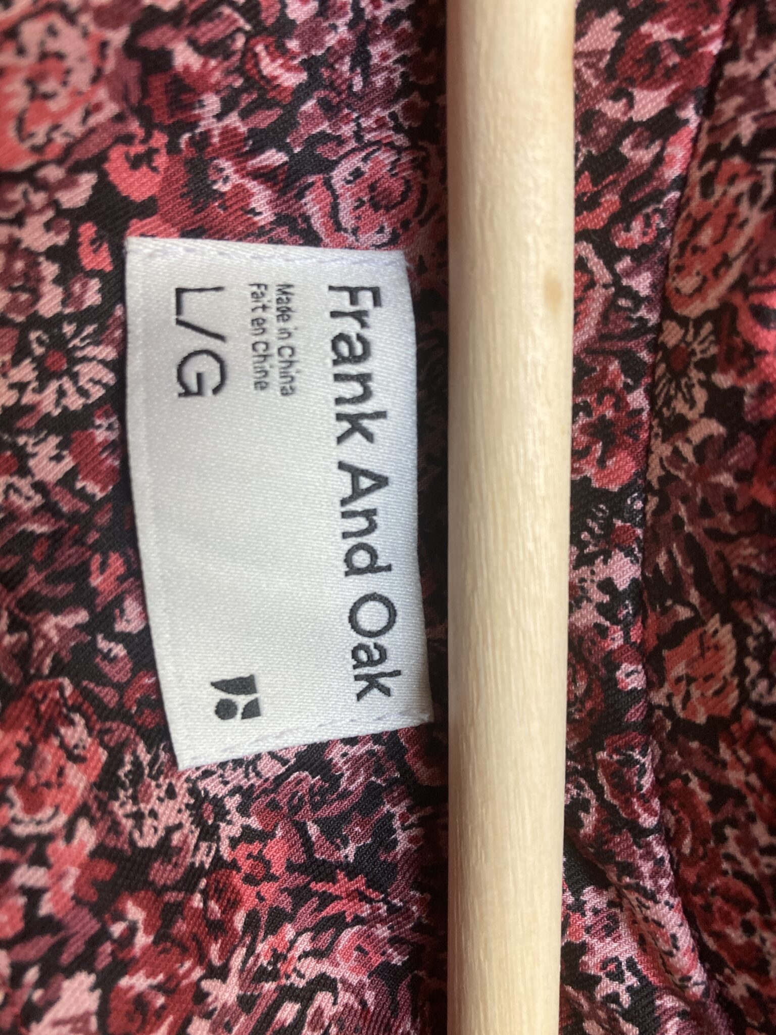 Image for Robe Frank and Oak L