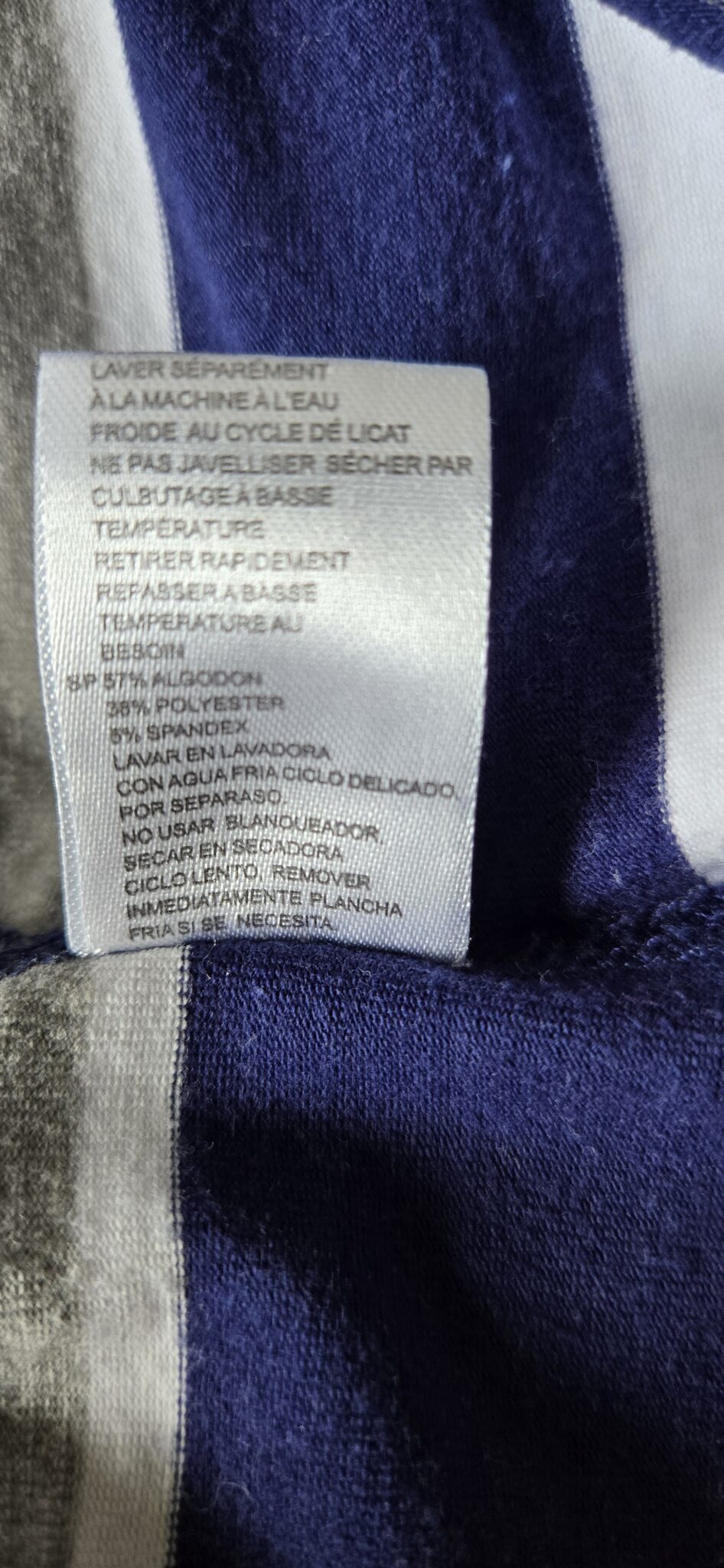 Image for Robe T-Shirt  Rayée