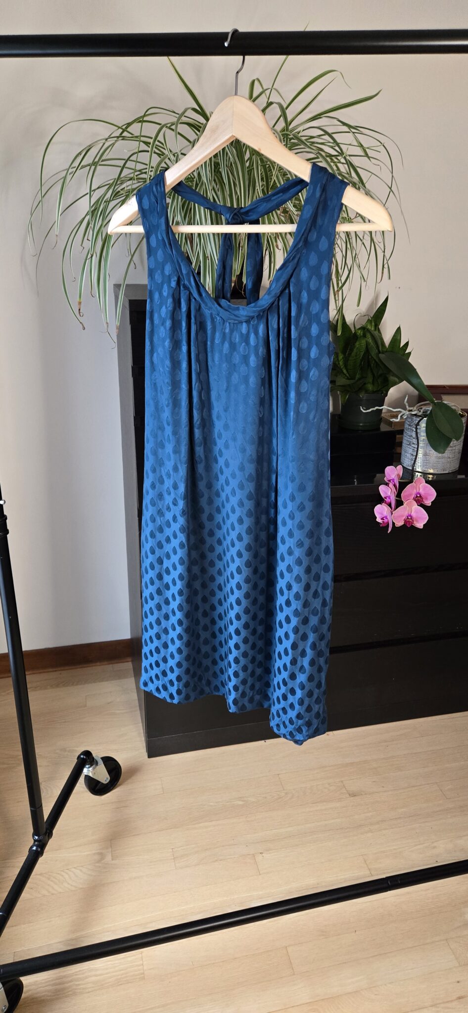 Featured image for Robe Bleu turquoise en soie