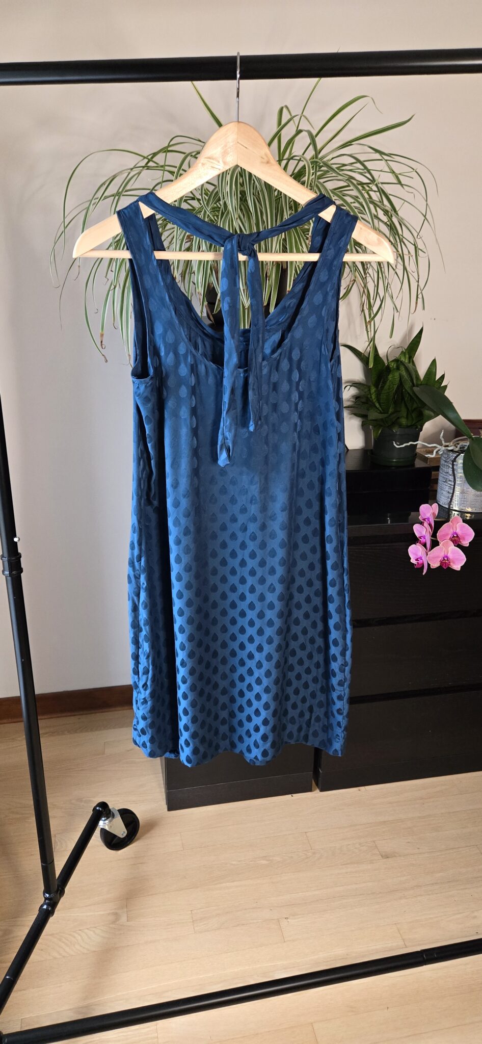 Image for Robe Bleu turquoise en soie