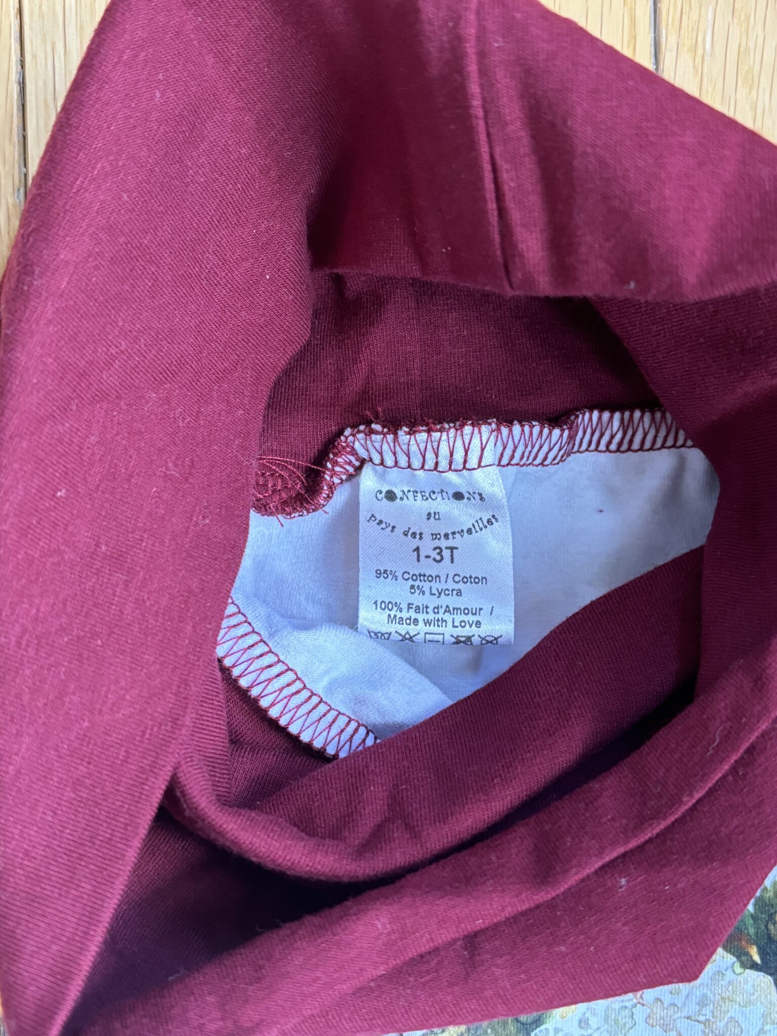 Image for Pantalon évolutif 1-3T confection québécoise