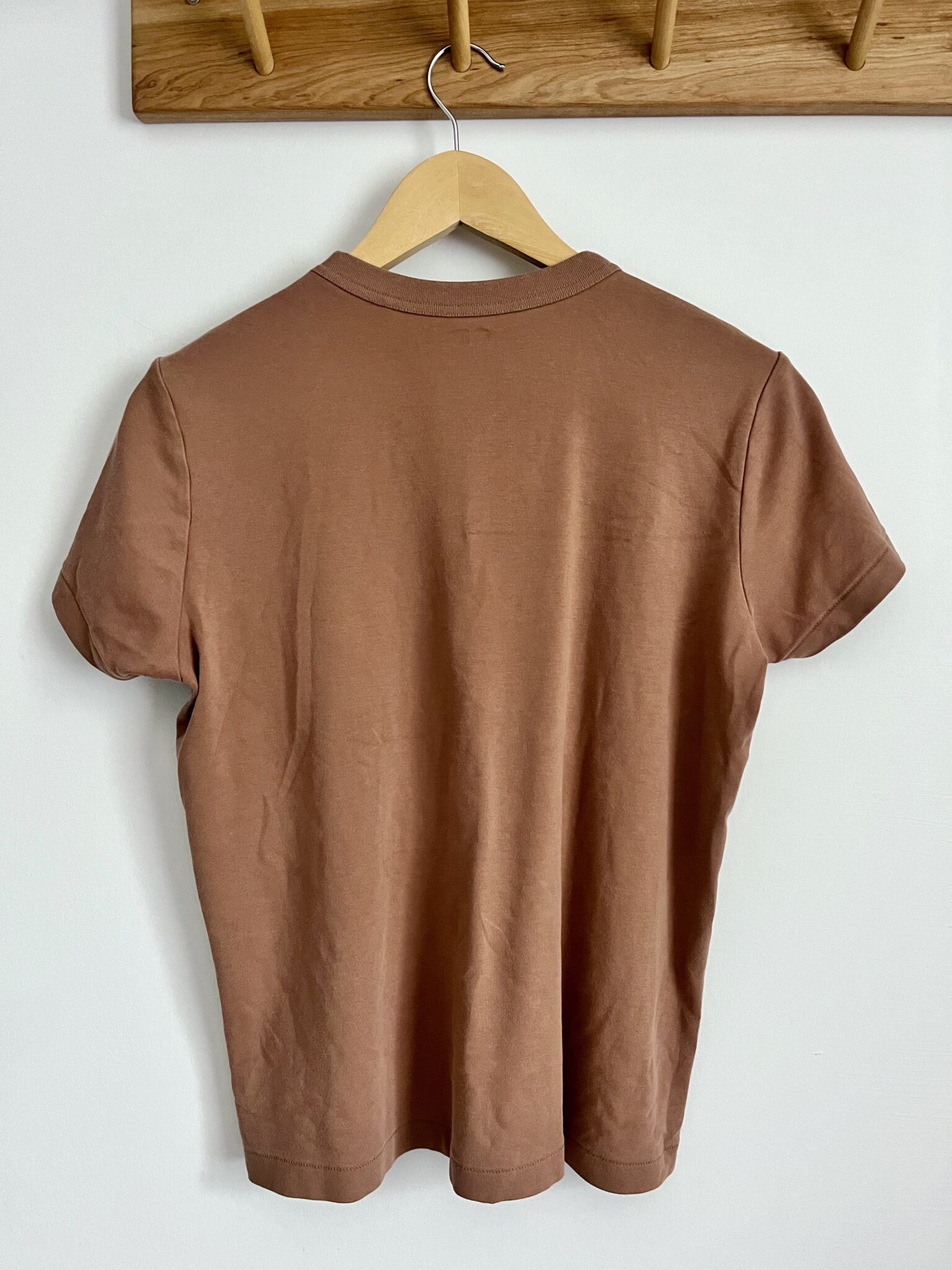 Image for UNIQLO 100% cotton salmon T-Shirt (M)