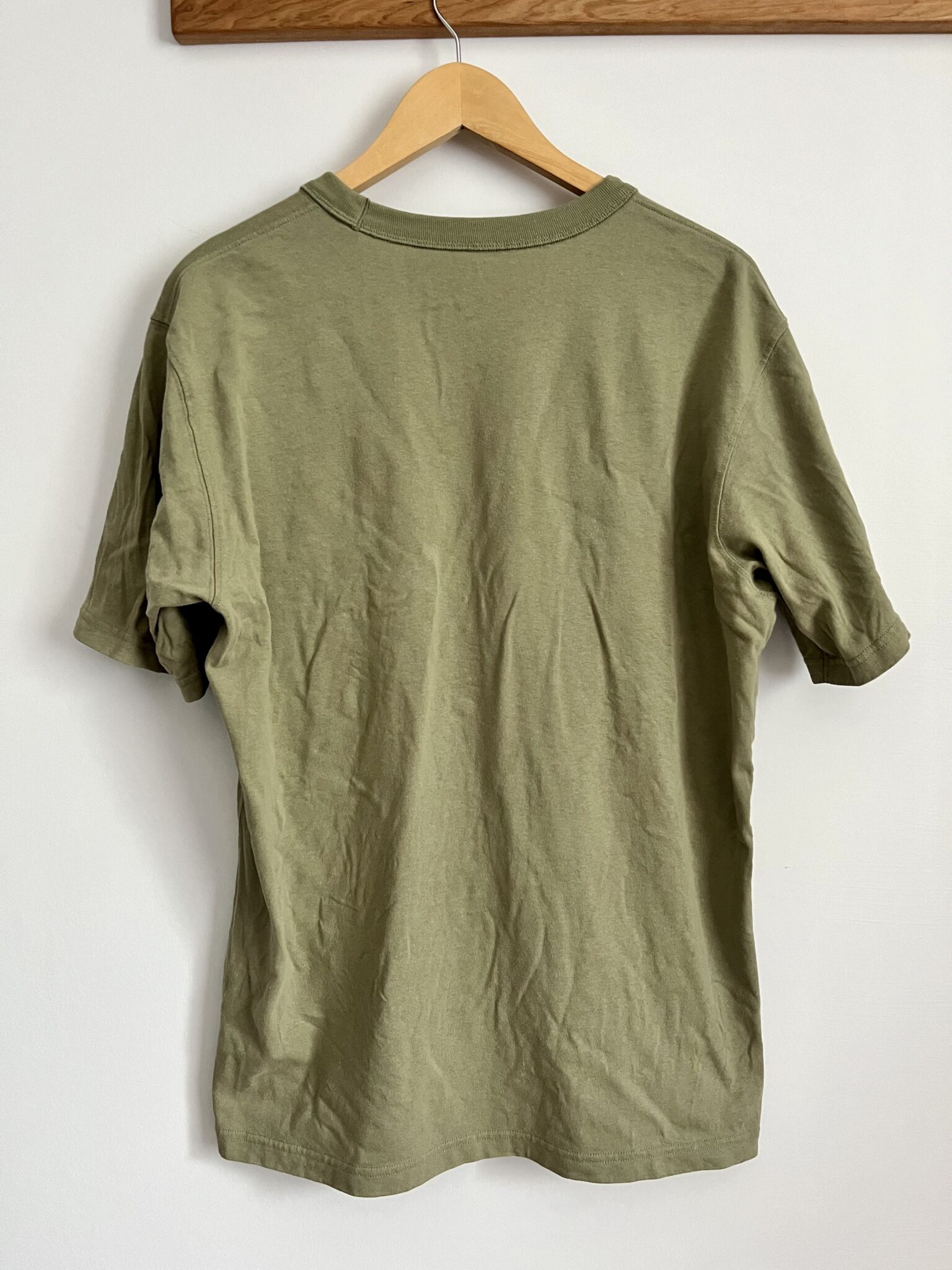 Image for Unisex T-shirt 100% green cotton UNIQLO (M)