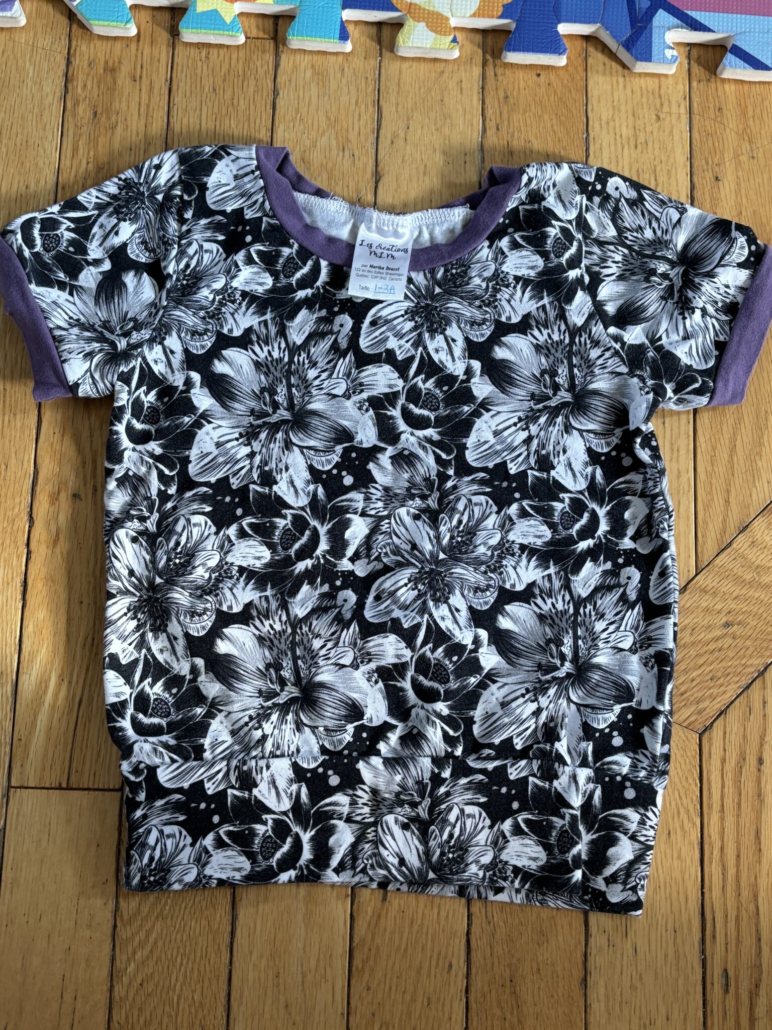 Featured image for T-shirt évolutif 1-3T