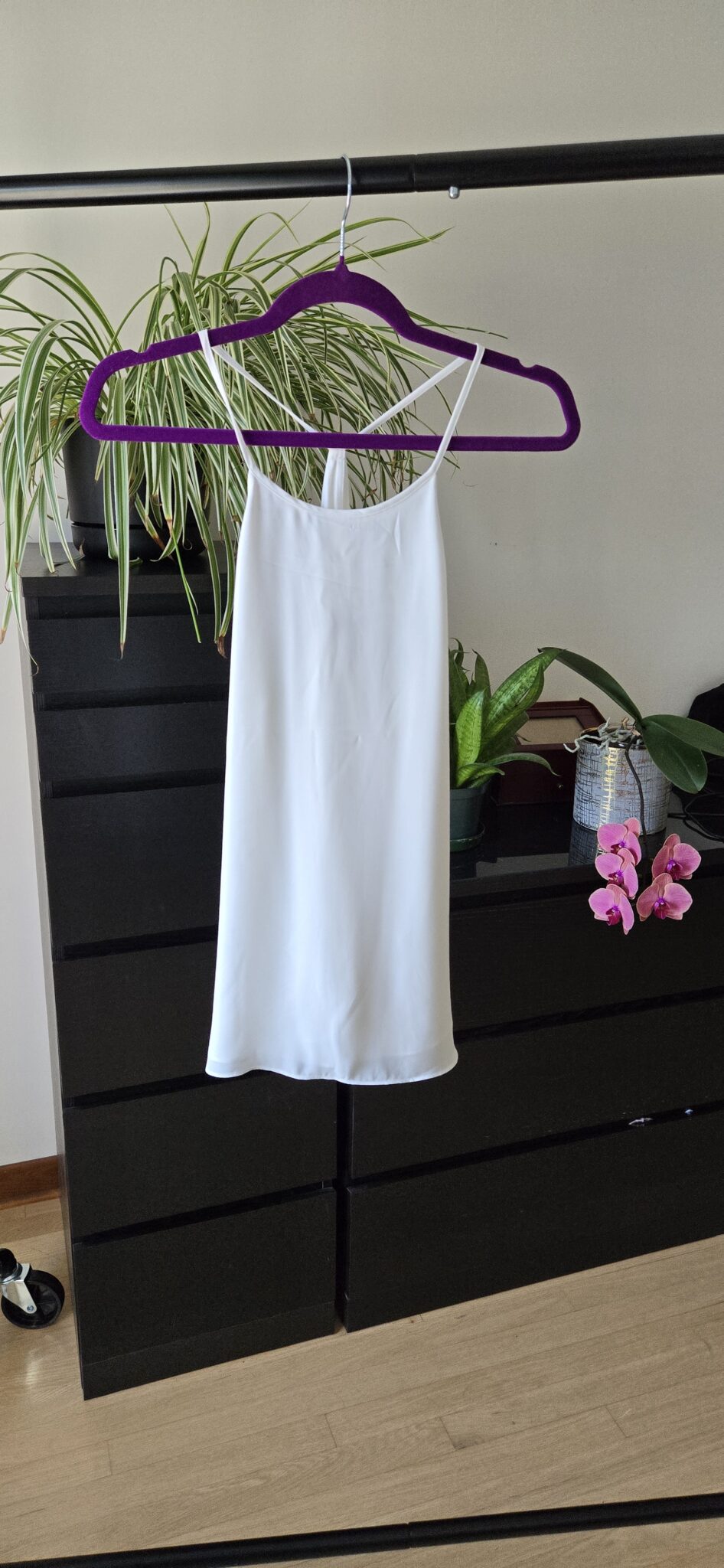 Featured image for Camisole blanche doublée
