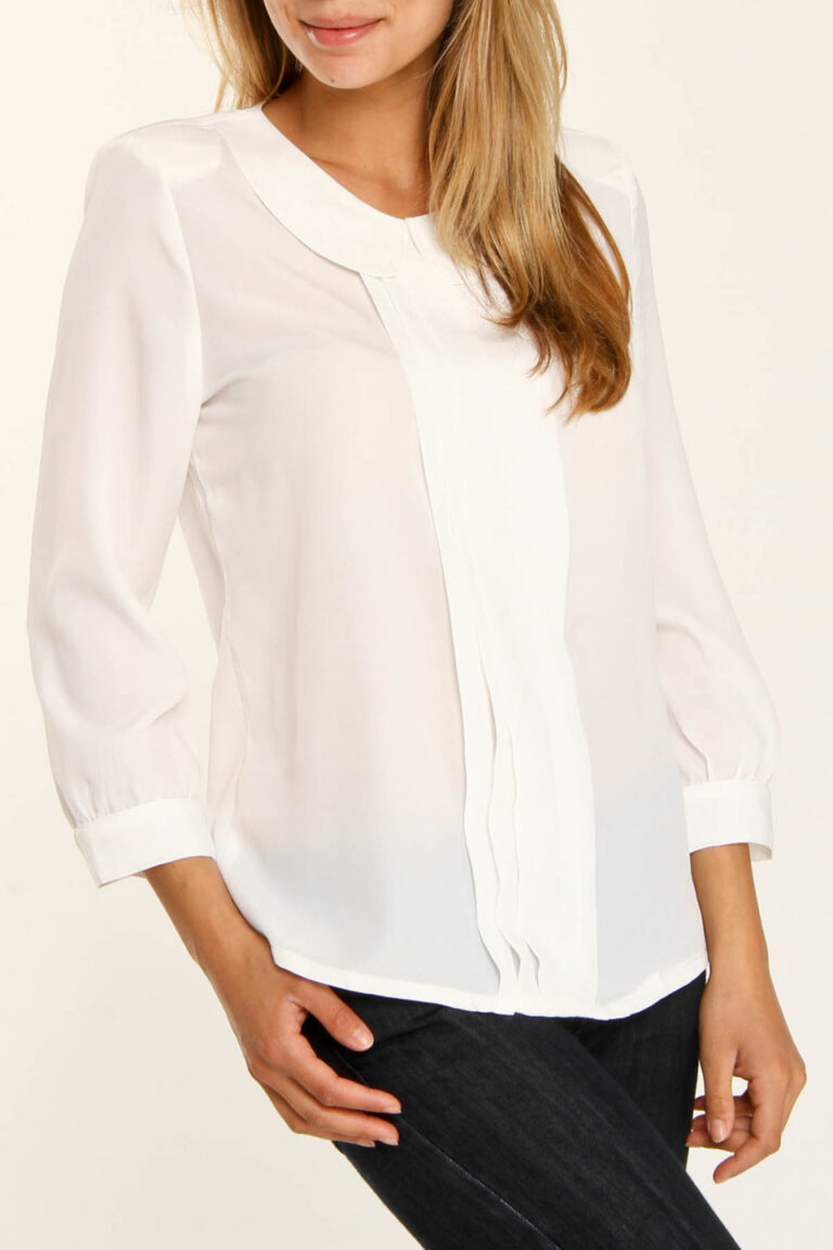 Image for Bouse blanche manche longue