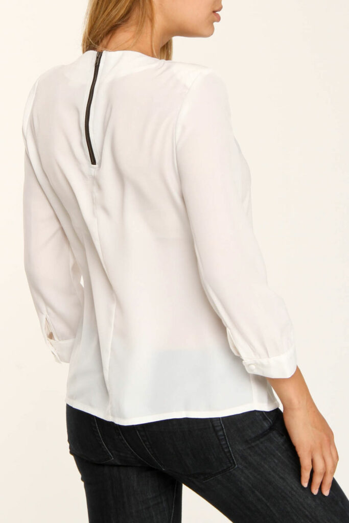 Image for Bouse blanche manche longue