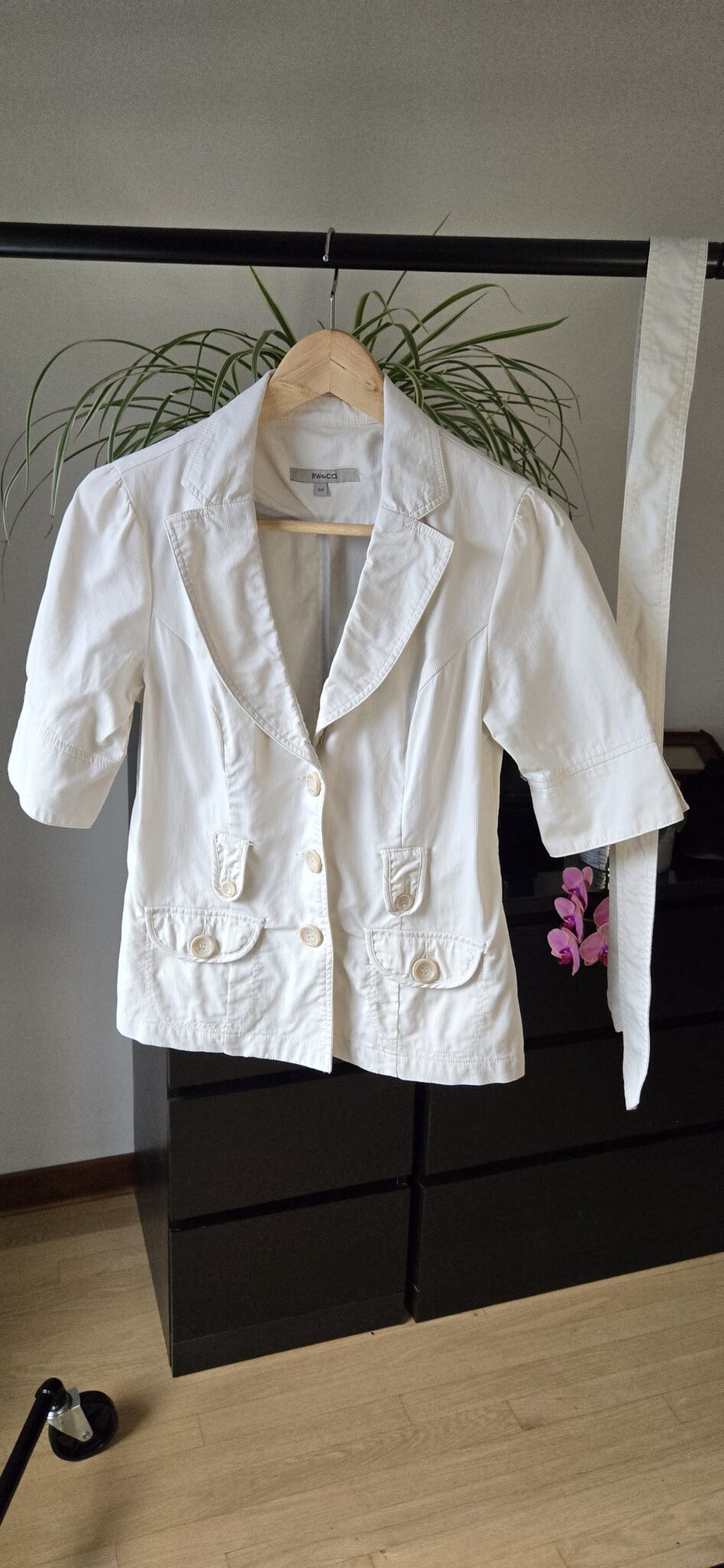 Image for Veste Couleur Crème