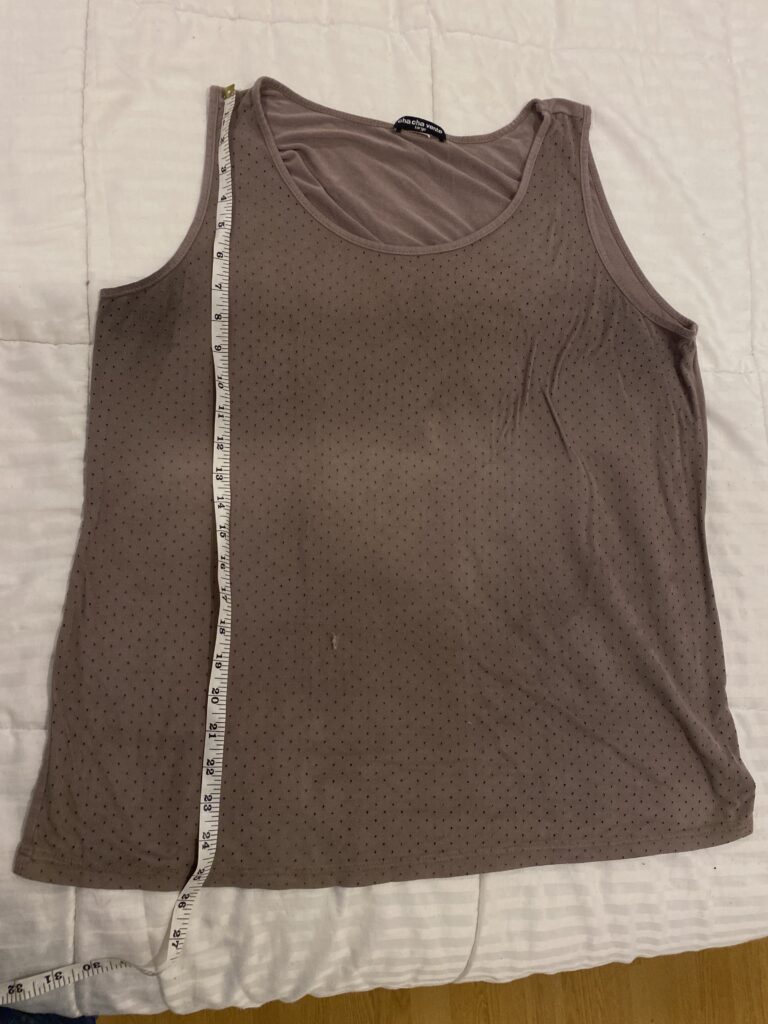 Image for Pale brown camisole with velvet texture