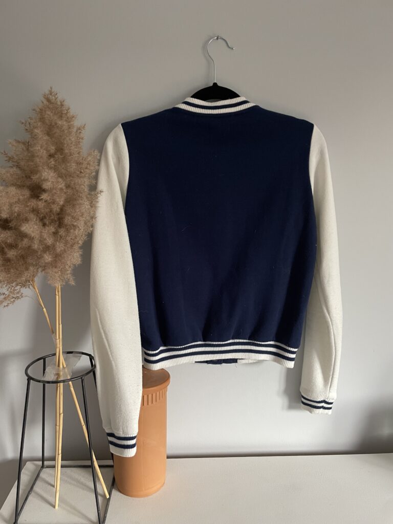 Image for Veste manche longue blanche et bleu