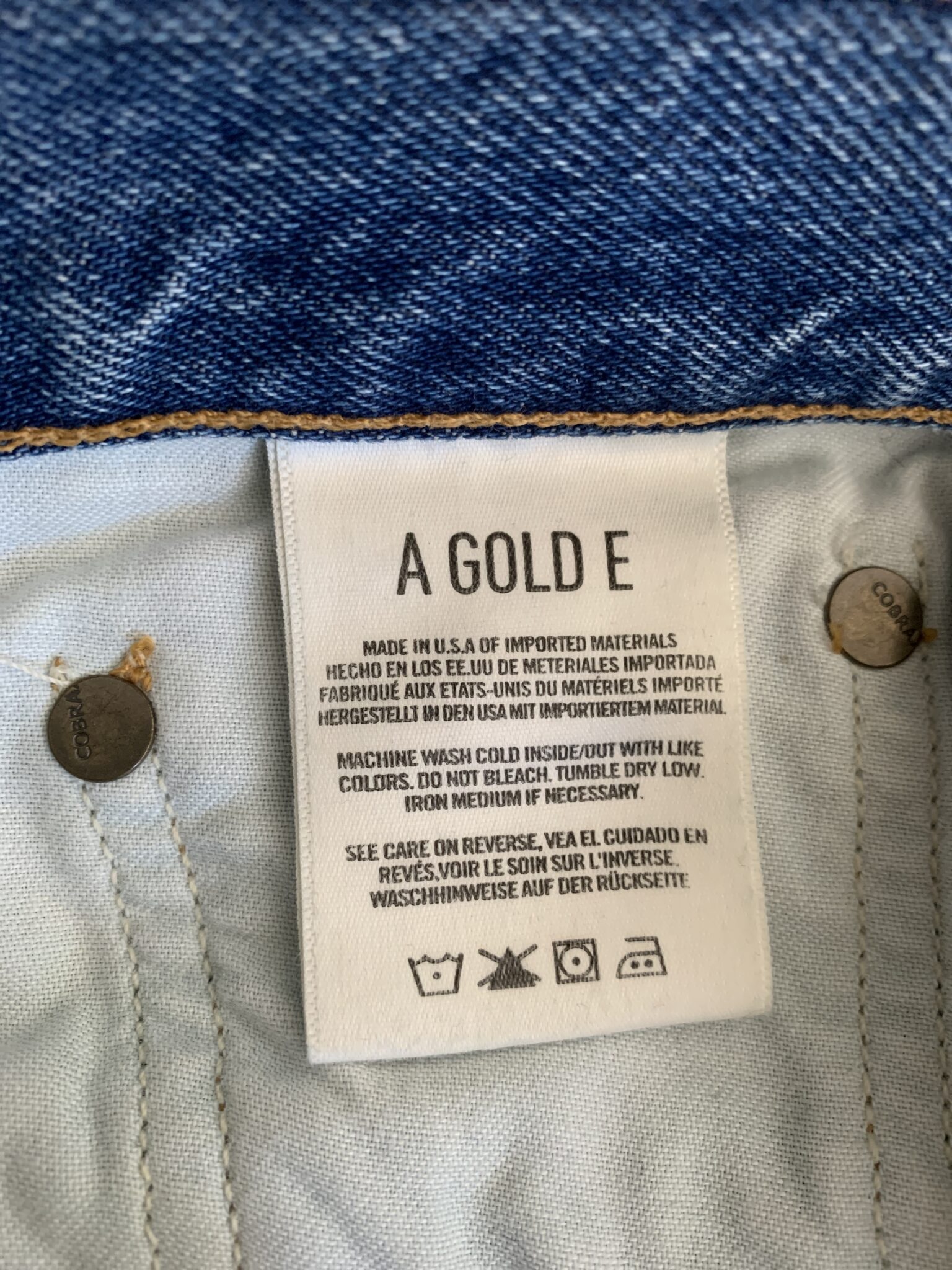 Image for Jeans Agolde High-Rise Taper