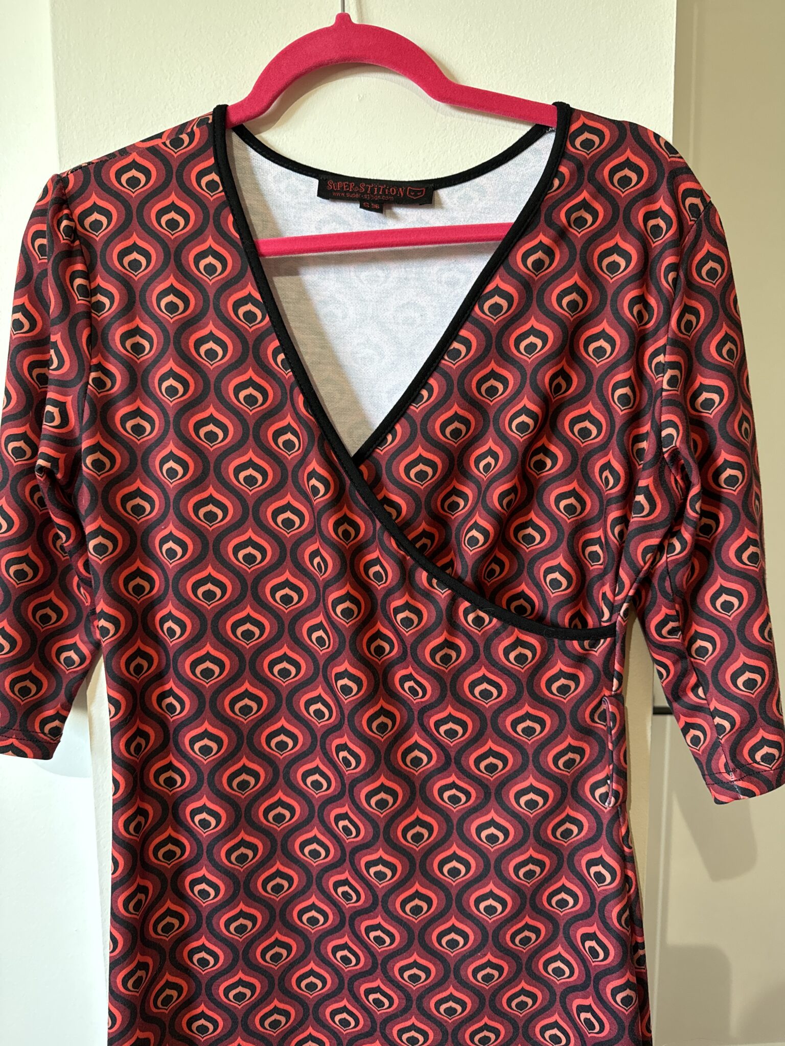 Image for 70s-inspired printed dress