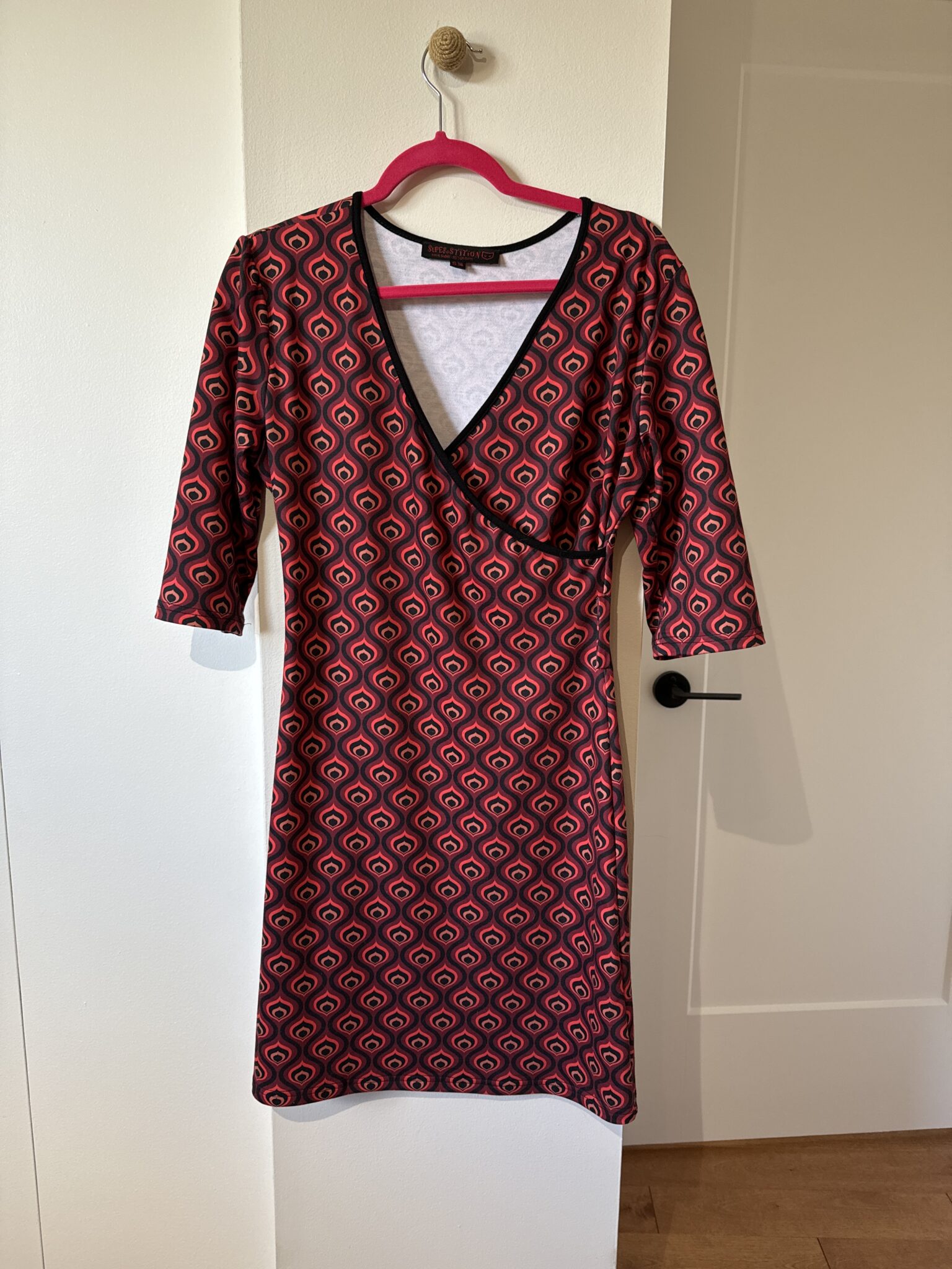 Image for 70s-inspired printed dress