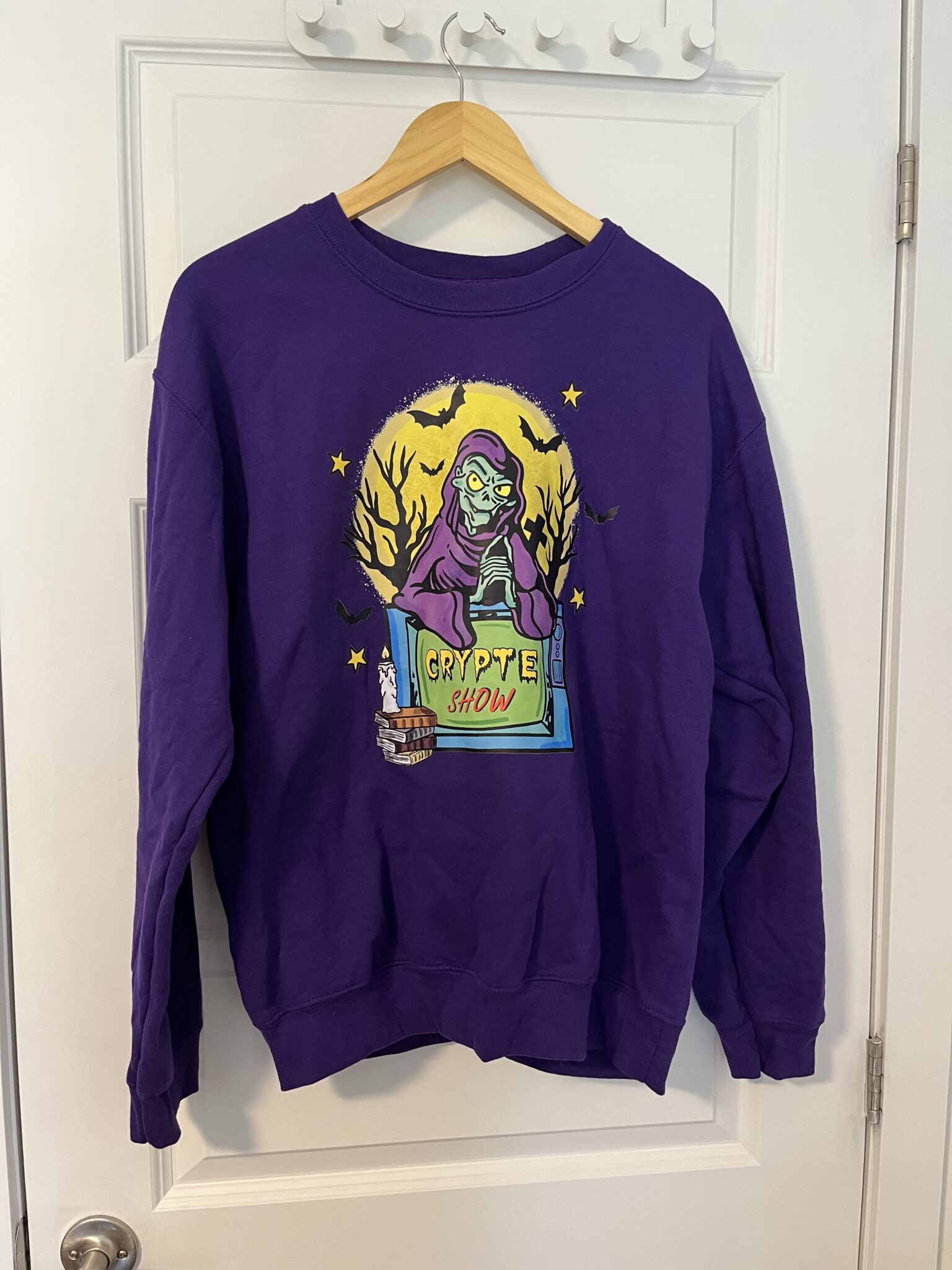 Image for Crypt Show Crewneck Hashtag Chlowe