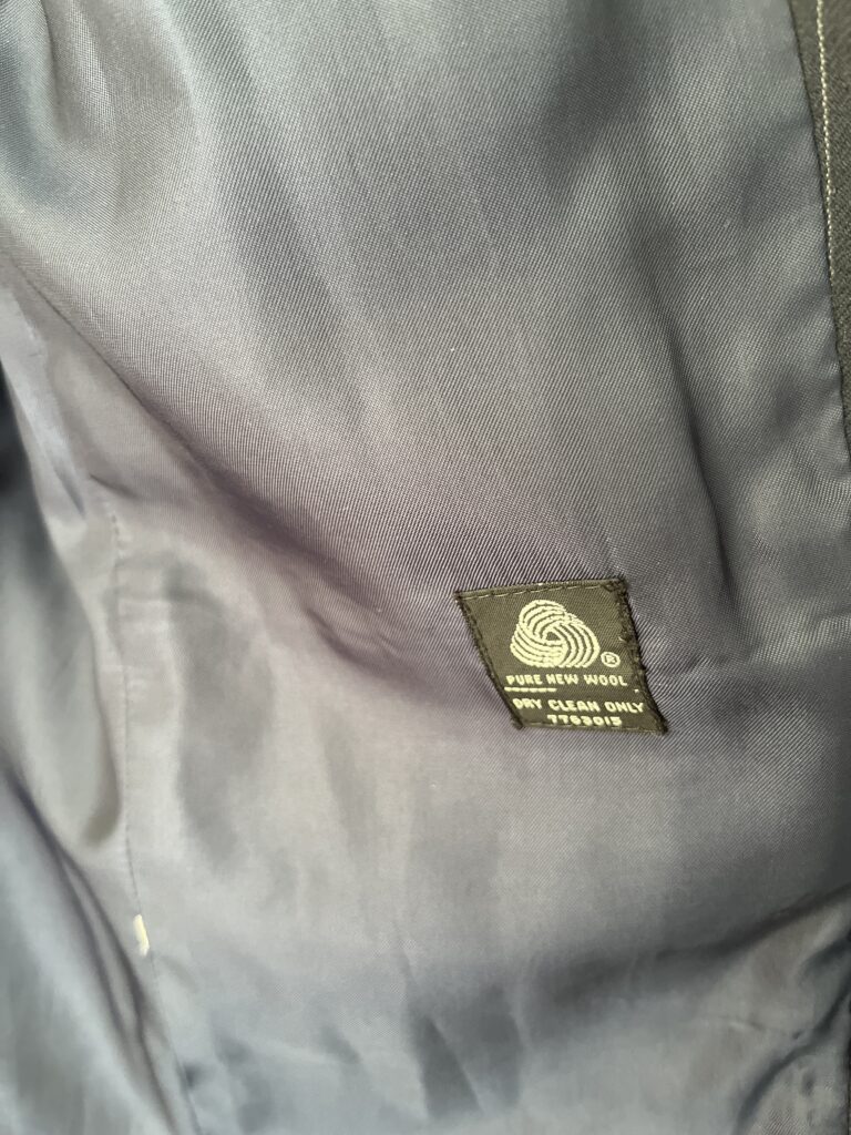 Image for Vintage wool blazer jacket