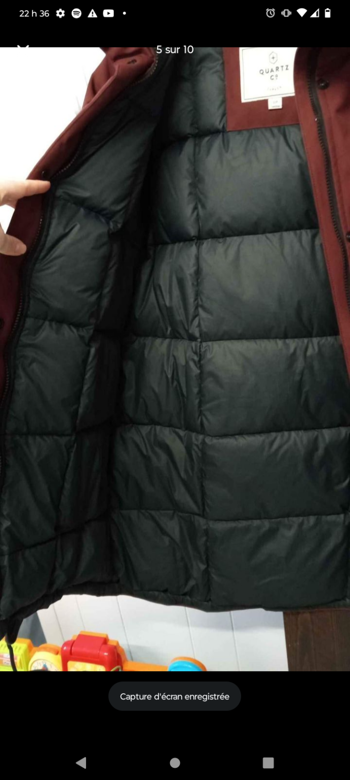 Image for Manteau d'hiver Quartz ultra chaud