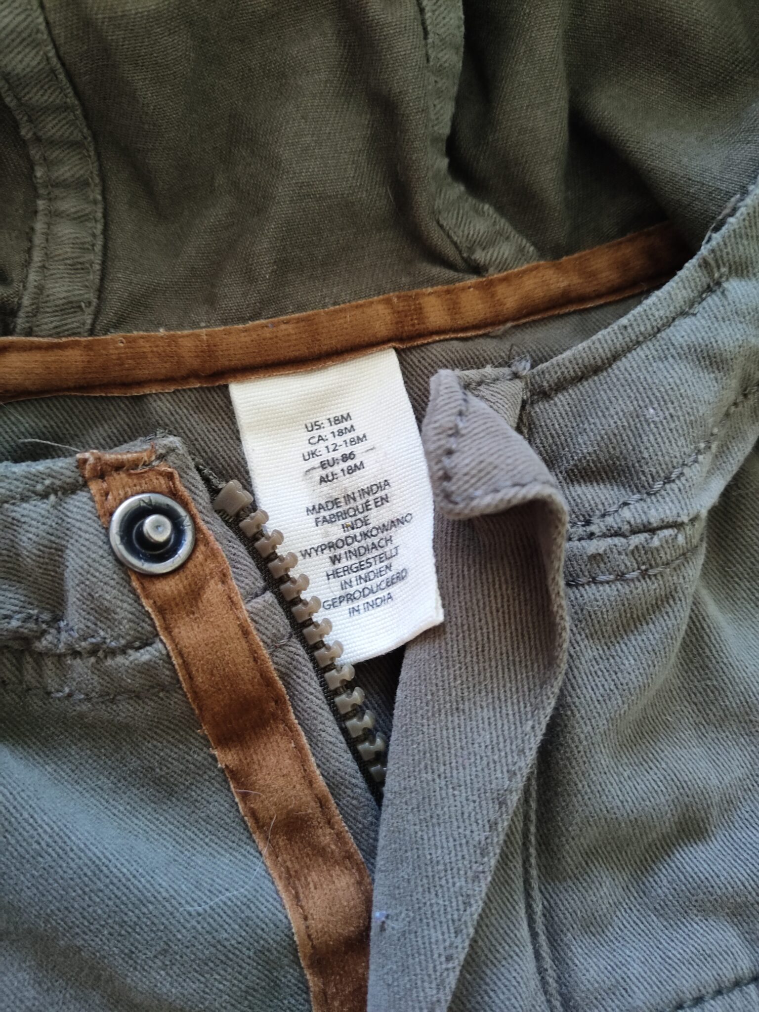 Image for Jacket 18 mois