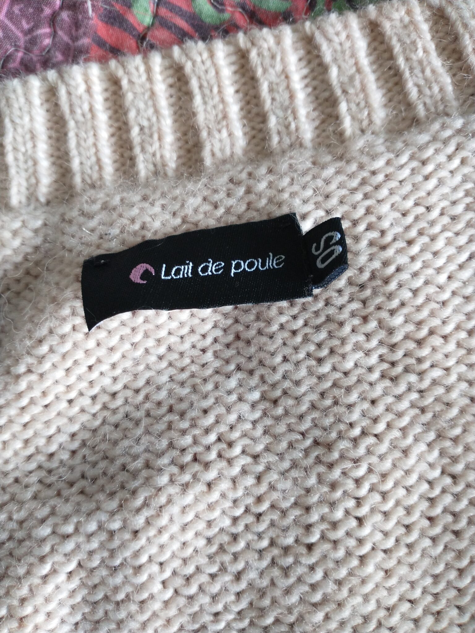 Image for Chandail Onesize Lait de Poule