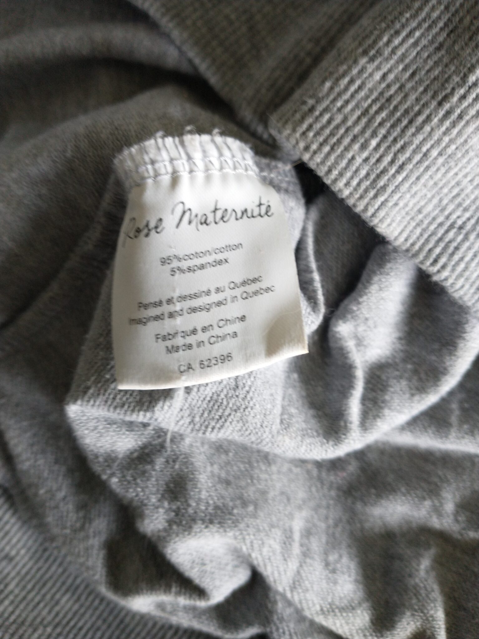 Image for Chandail Rose Maternité