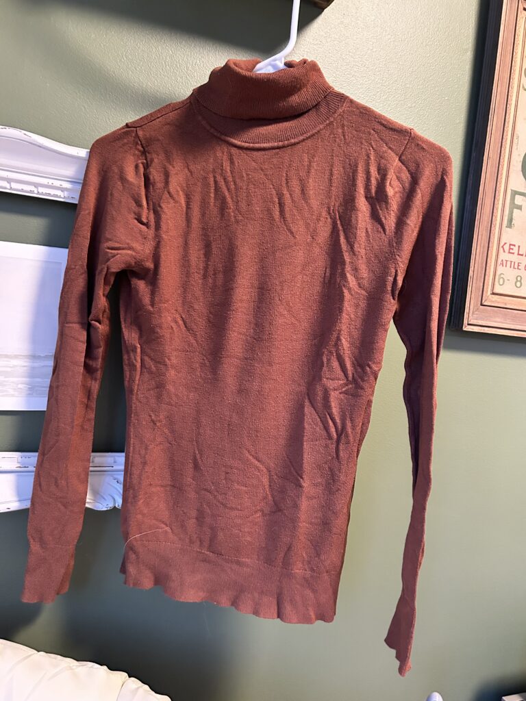 Featured image for Turtle neck jumper