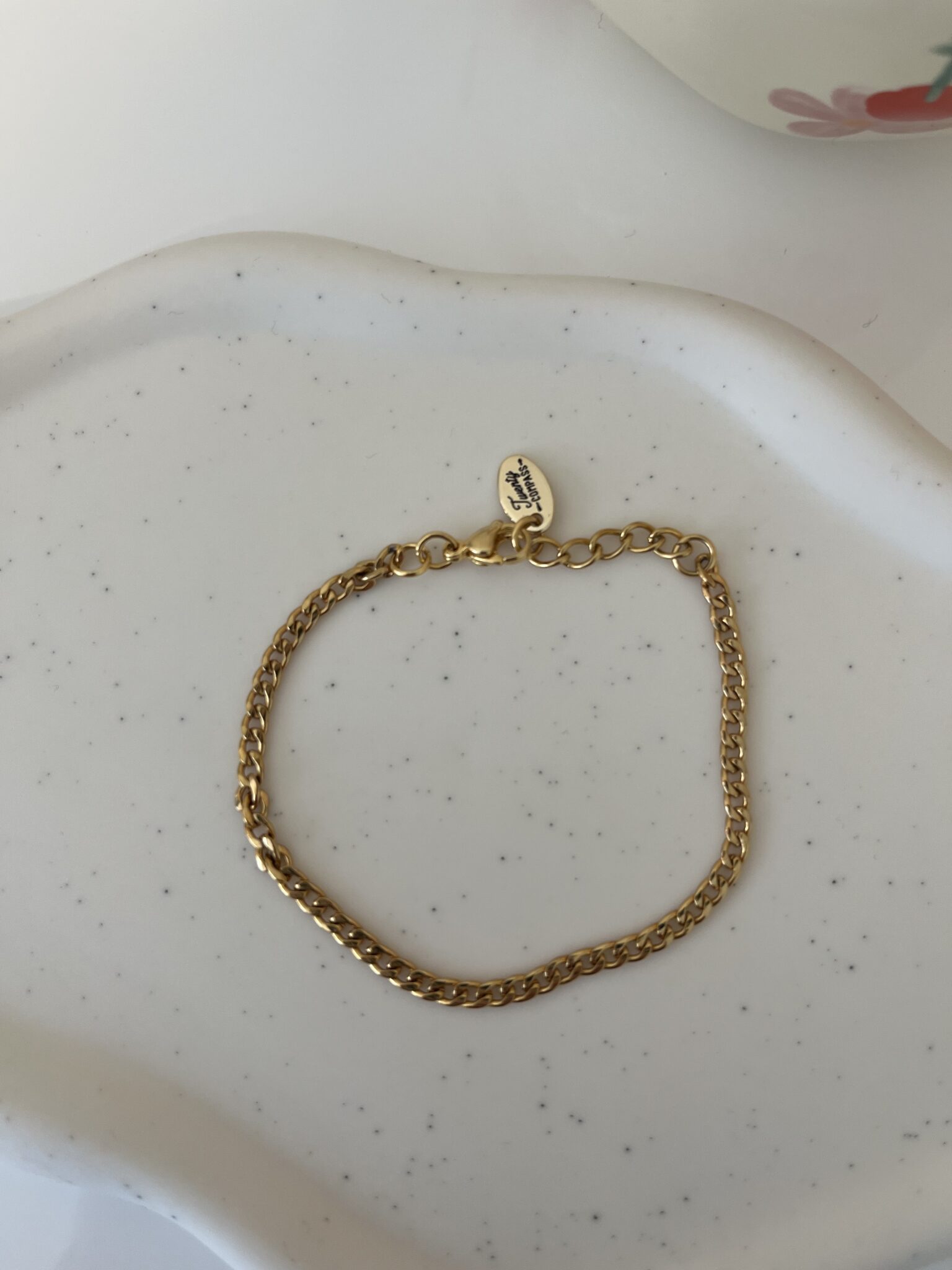 Image for Kira Gold Twenty Compass bracelet