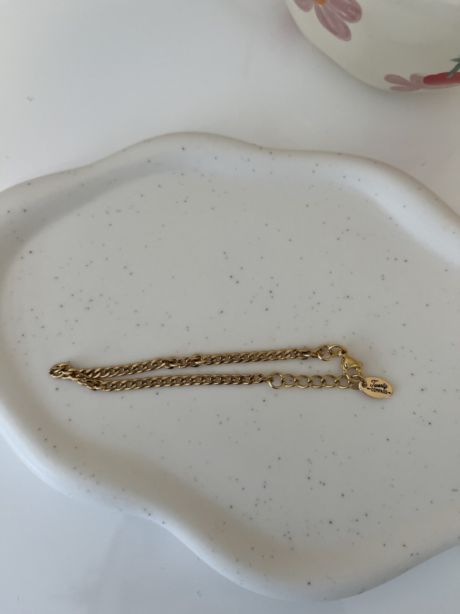 Image for Kira Gold Twenty Compass bracelet