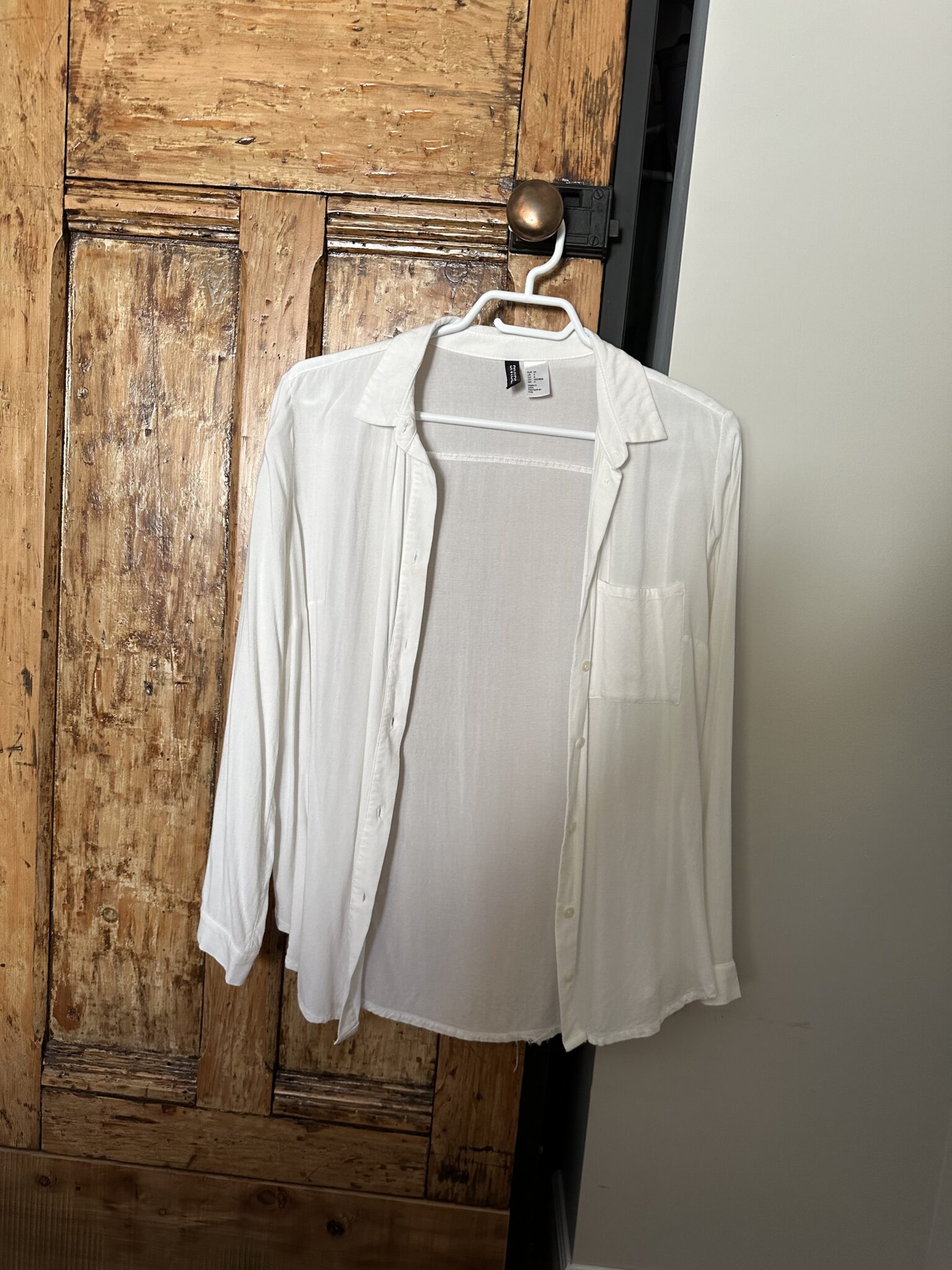Image for Chemise blanche HM taille small (4)