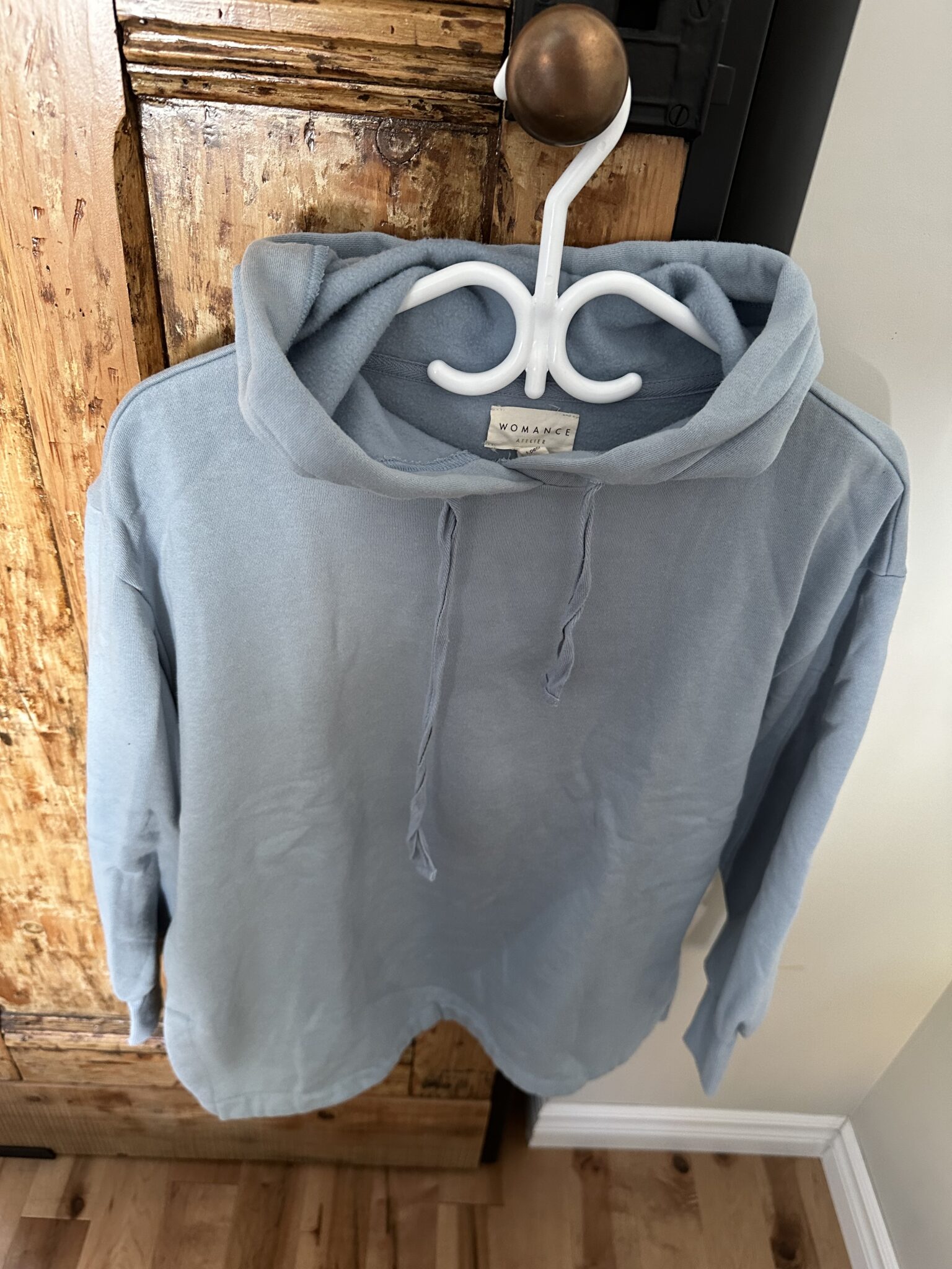 Image for Coton ouaté bleu clair Womance xsmall