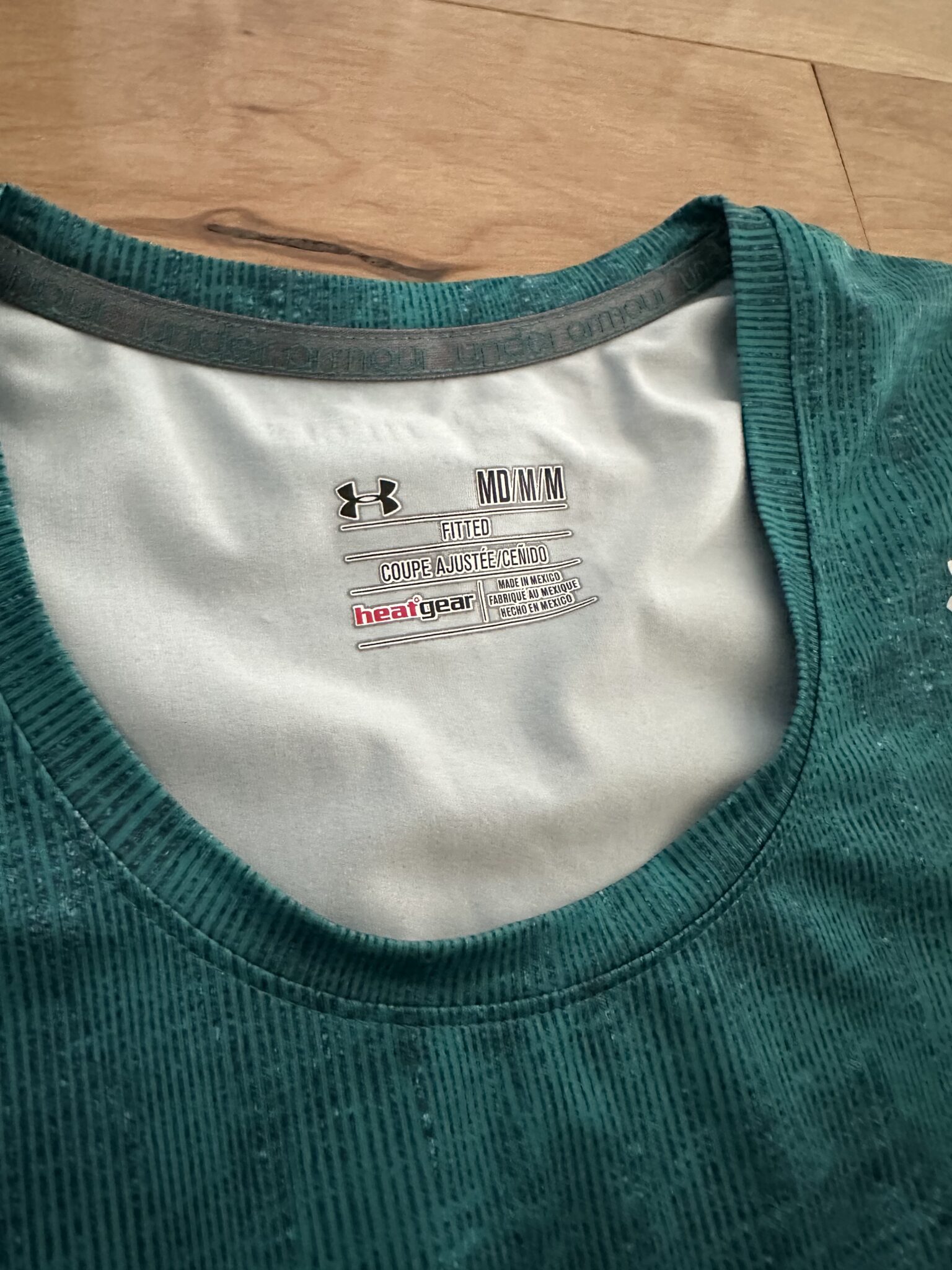 Image for Chandail sport Adidas turquoise Medium