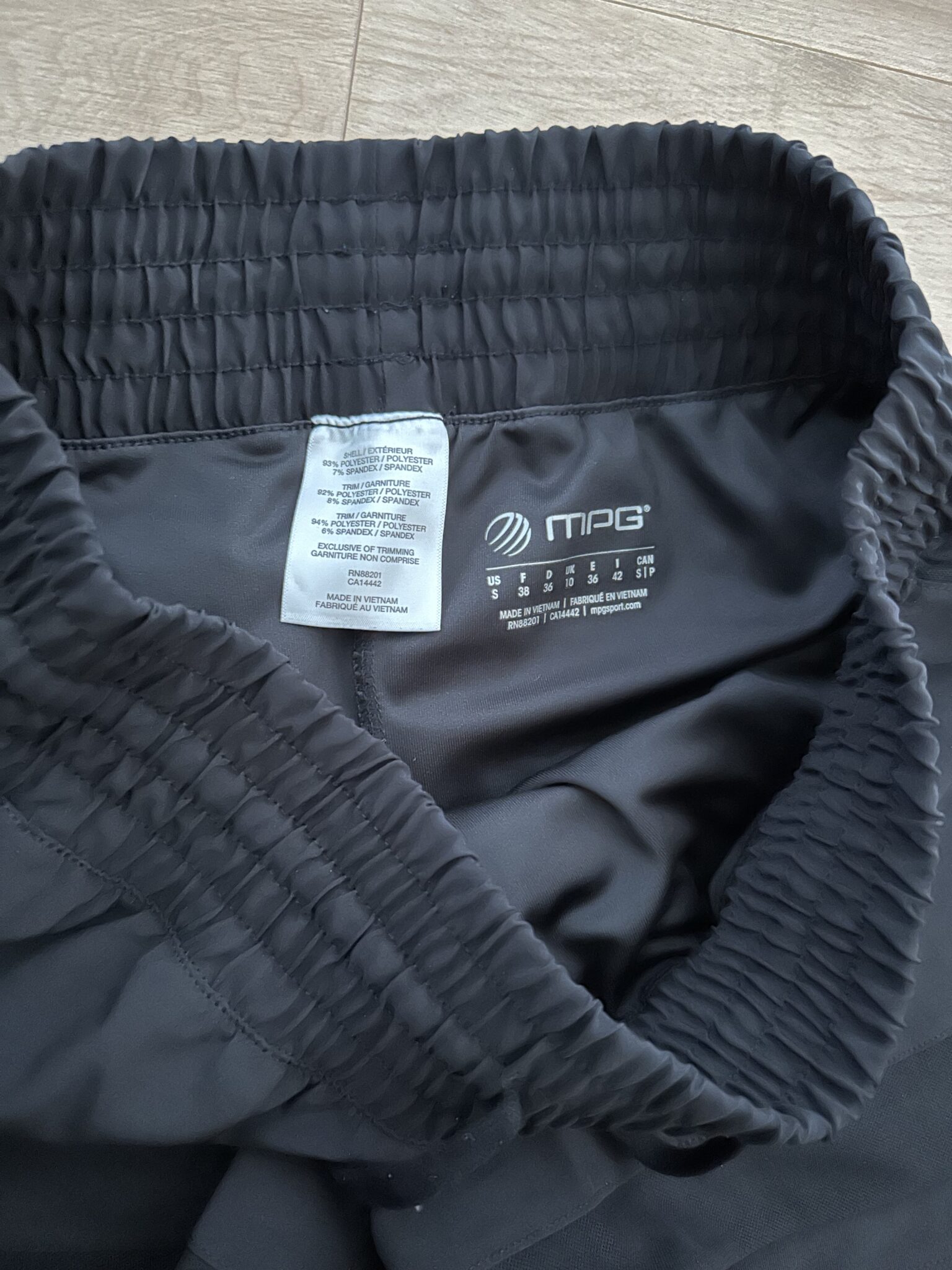 Image for Black sports shorts Small
