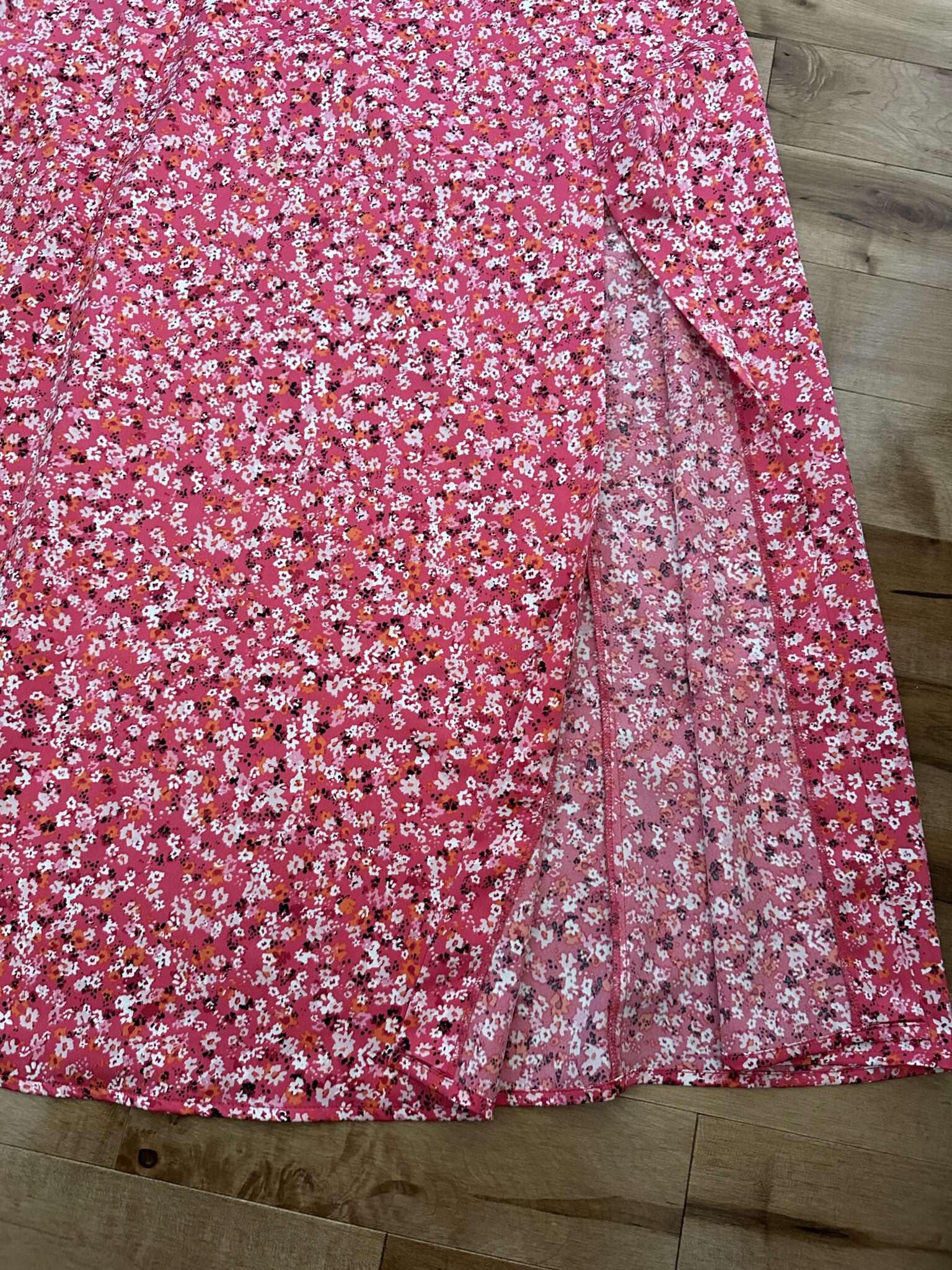 Image for Jupe rose fleurie Dynamite Medium