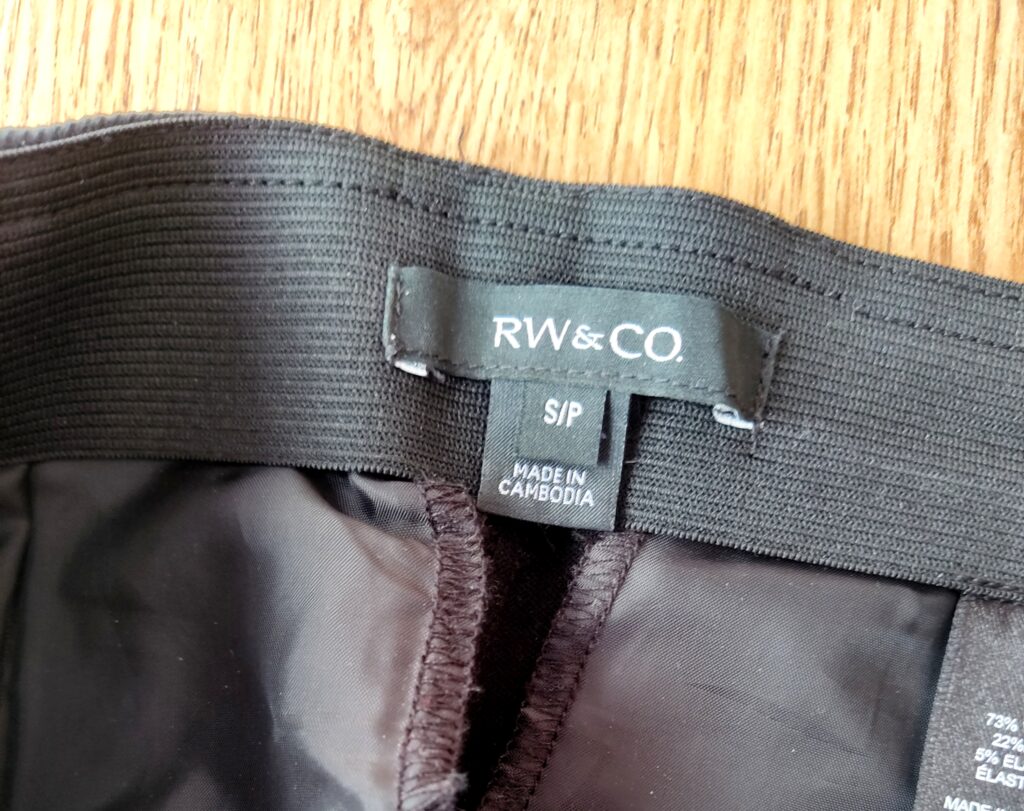 Image for Pantalon RW et Co