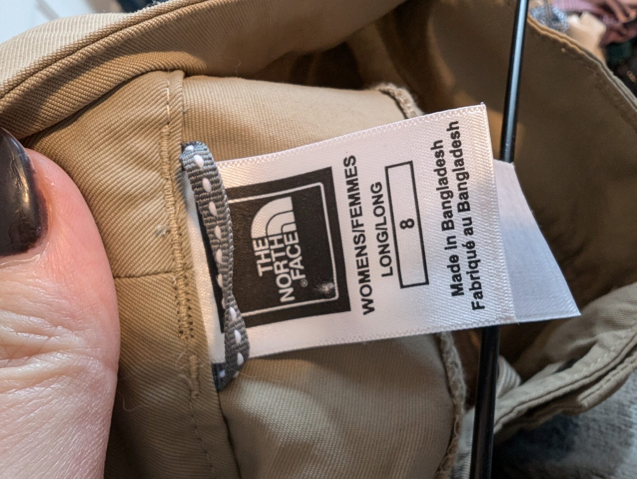 Image for The North Face/Pantalons Cargo convertible Sz 8