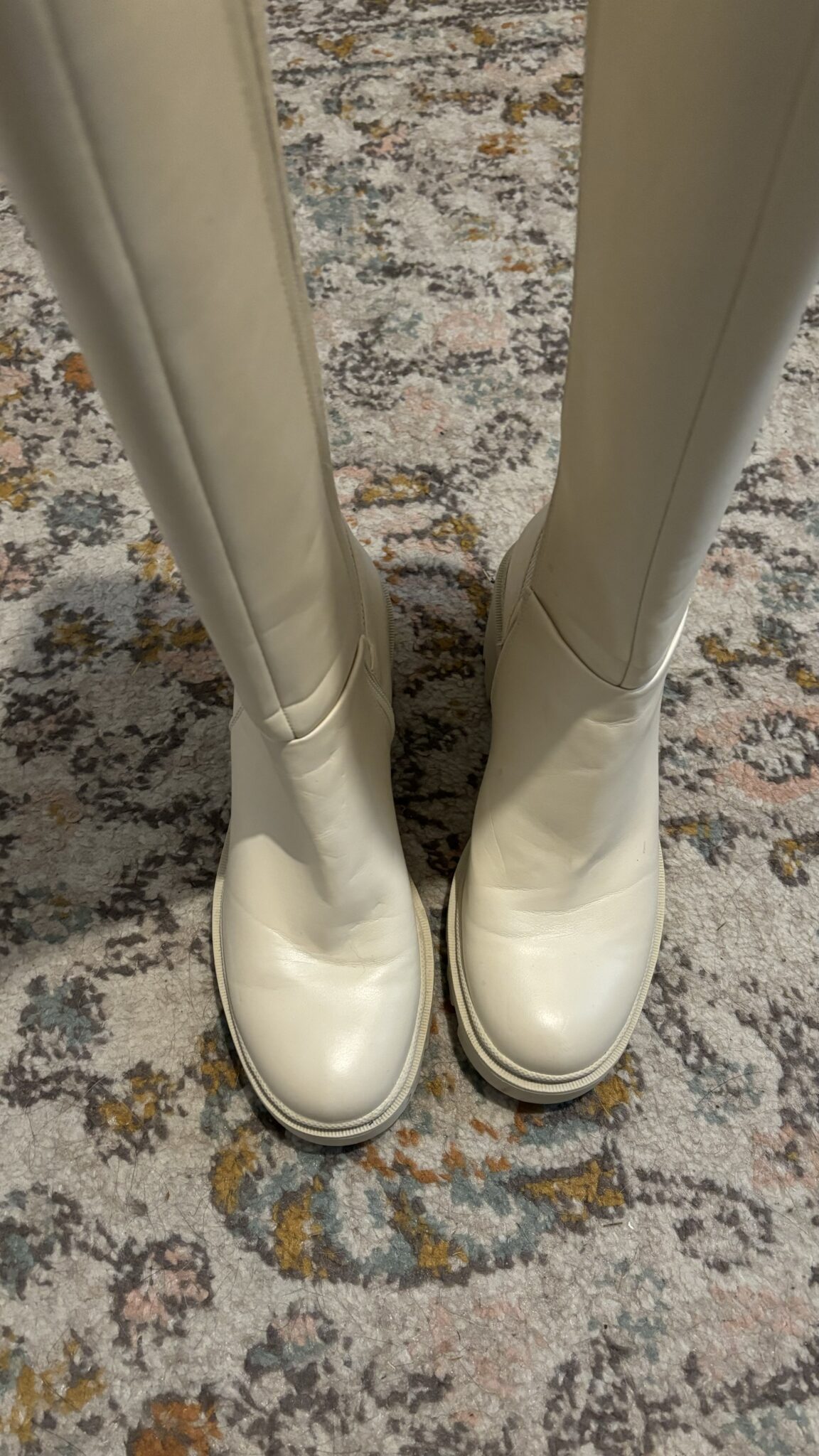 Image for Bottes haut off-white