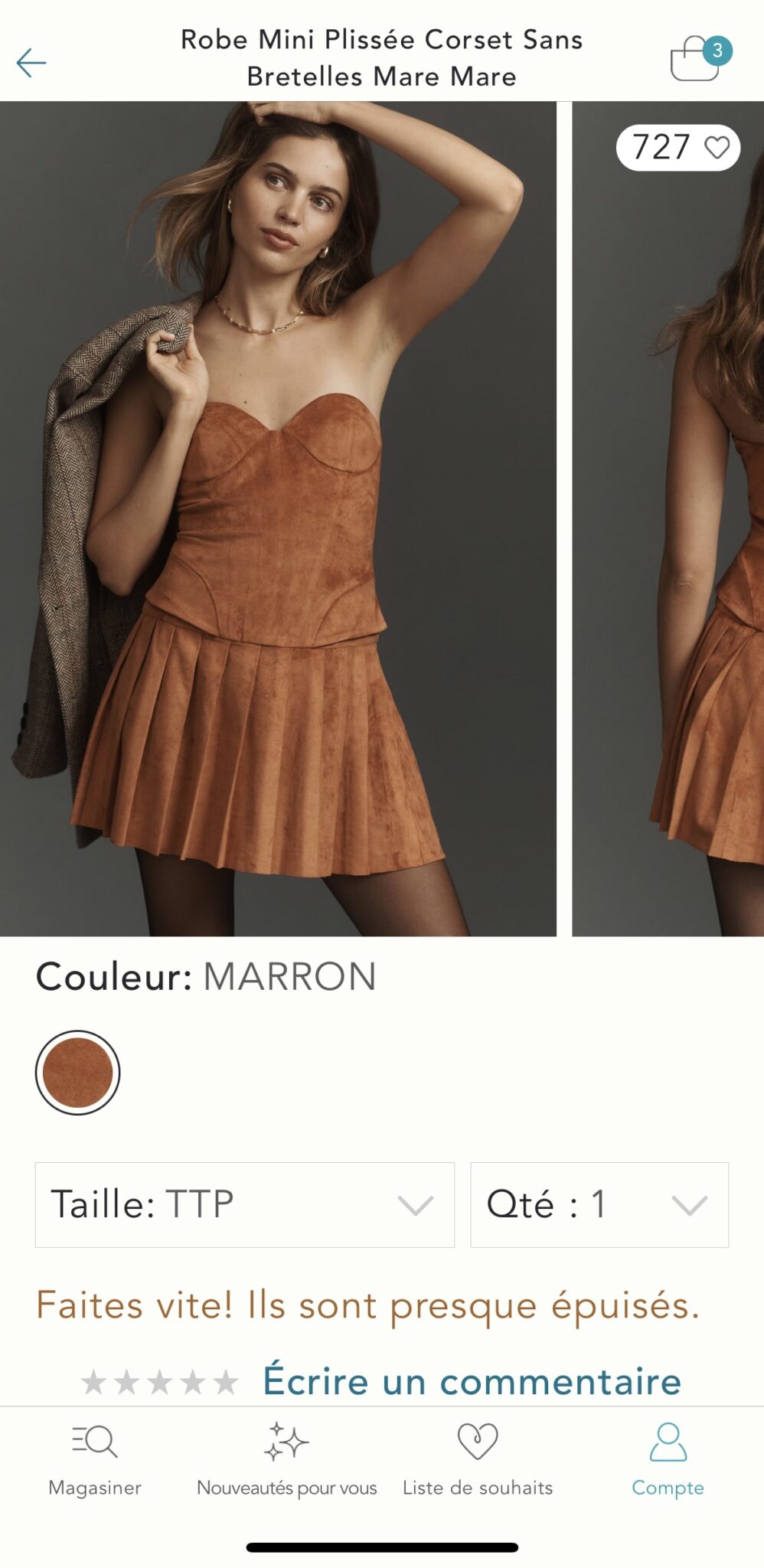 Featured image for Short corset dress