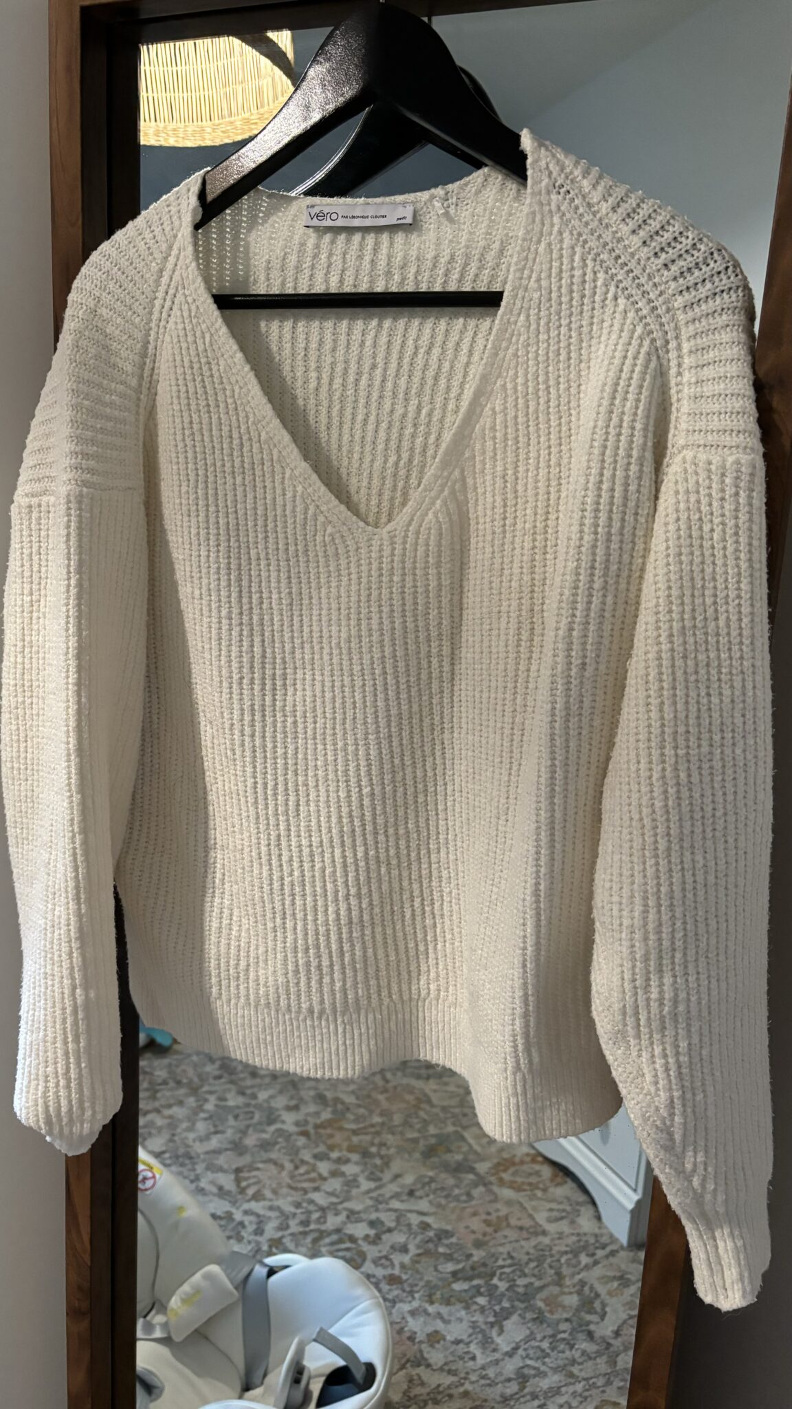 Featured image for Pull en tricot off-white