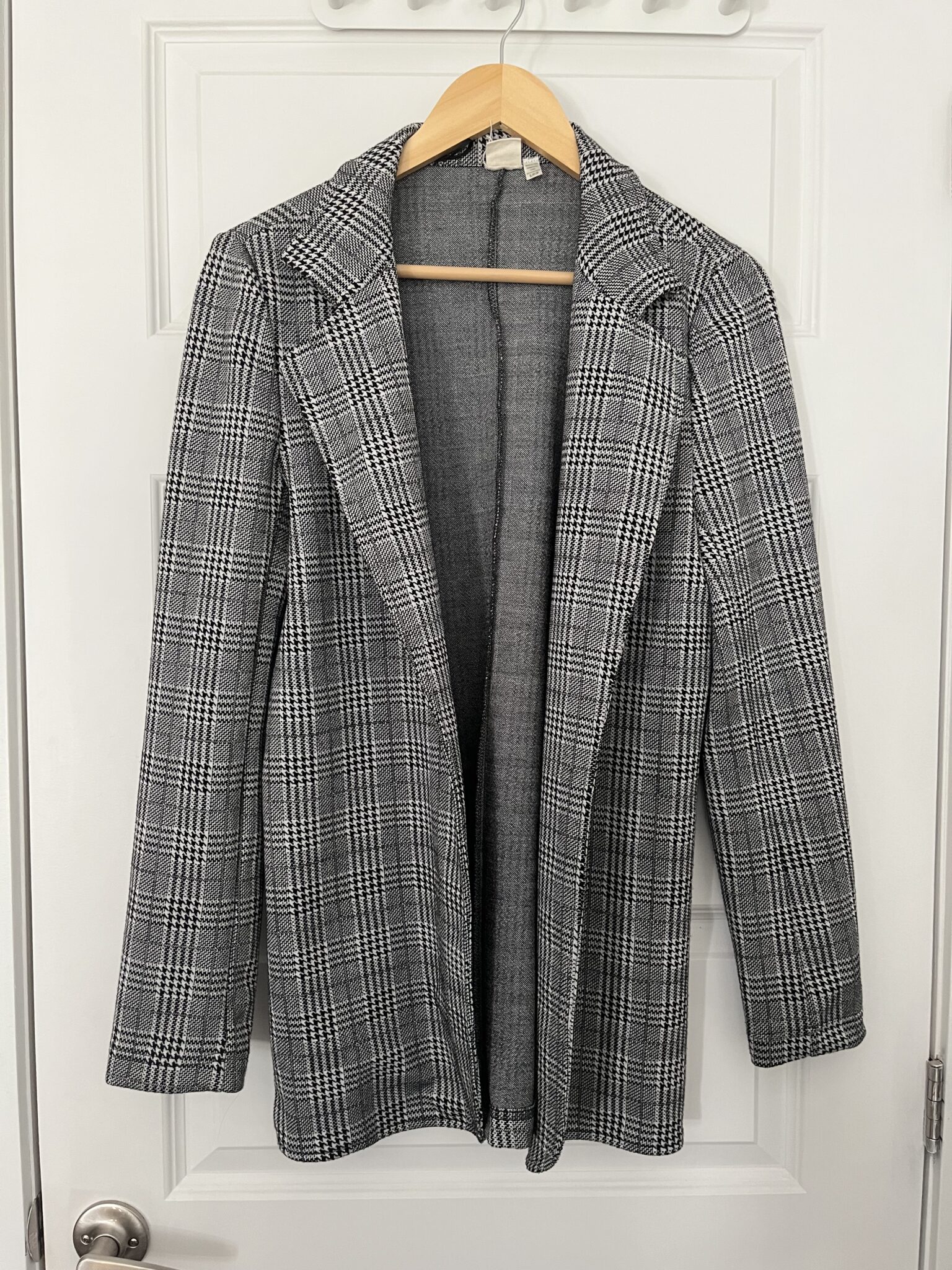Featured image for Veston avec motif pied-de-poule