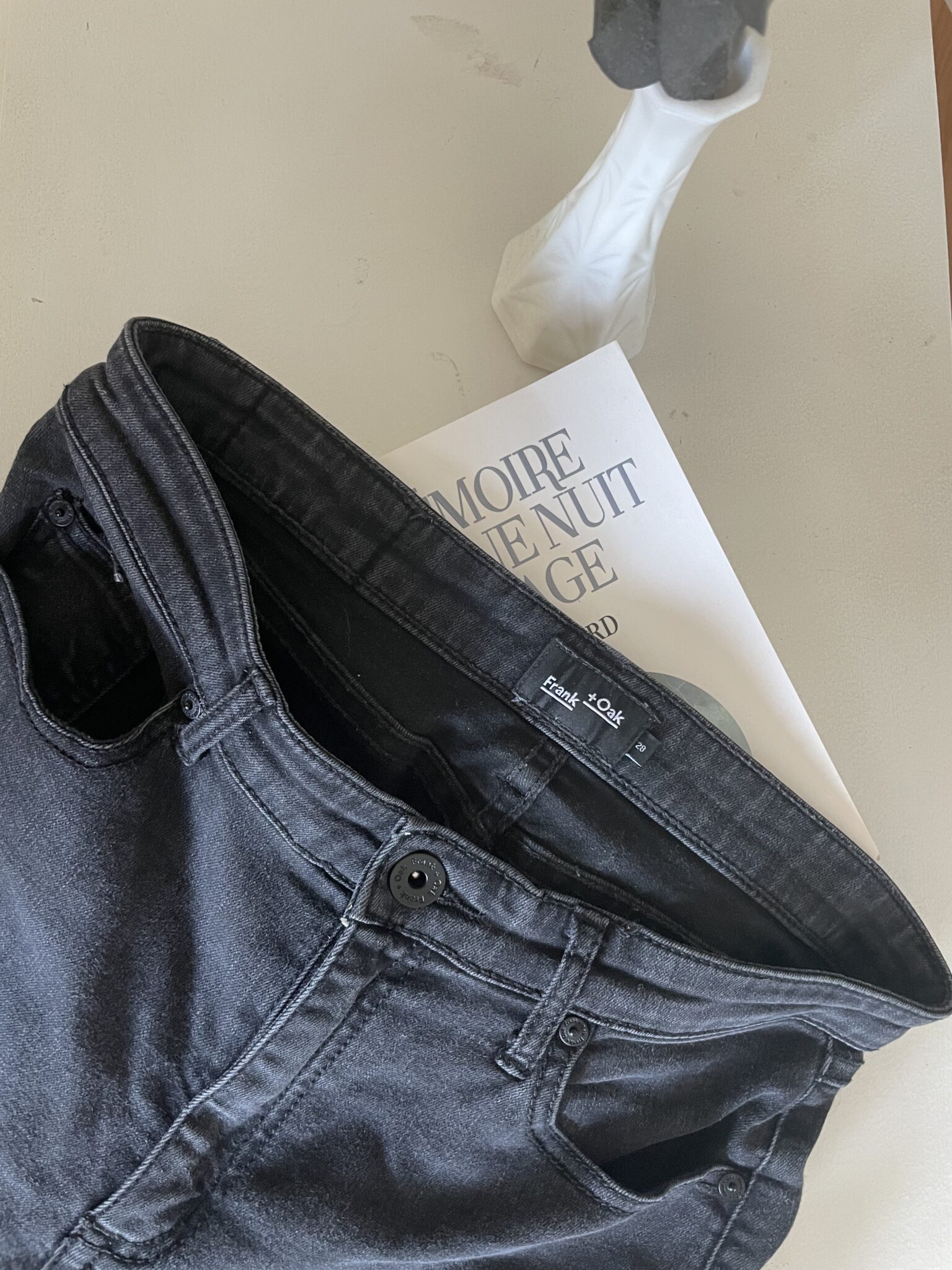 Featured image for Frank & Oak black trousers