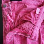 Thumbnail for J BRAND pantalon rose vif en velour