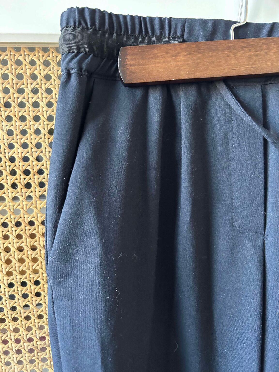 Image for pantalons marine ZARA