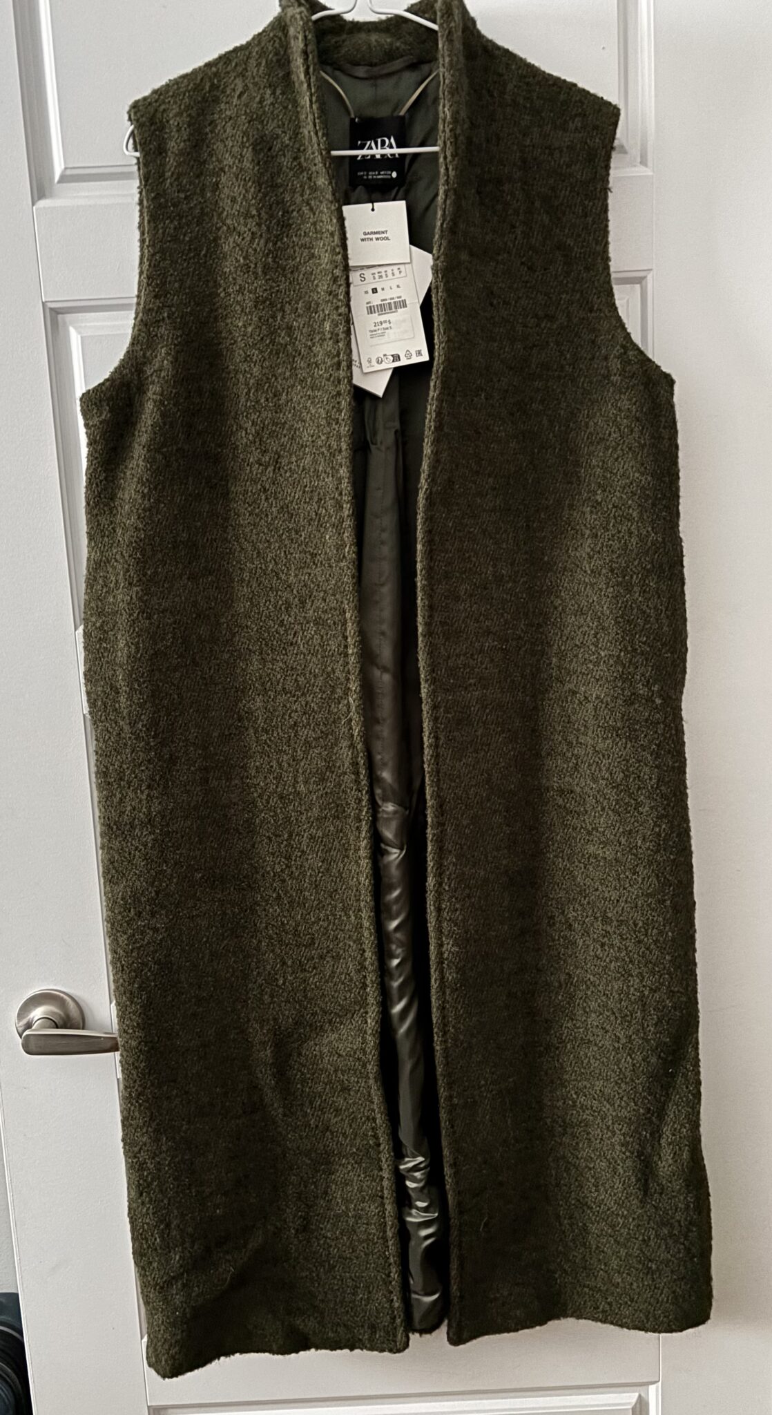 Featured image for Gilet en laine femme Zara